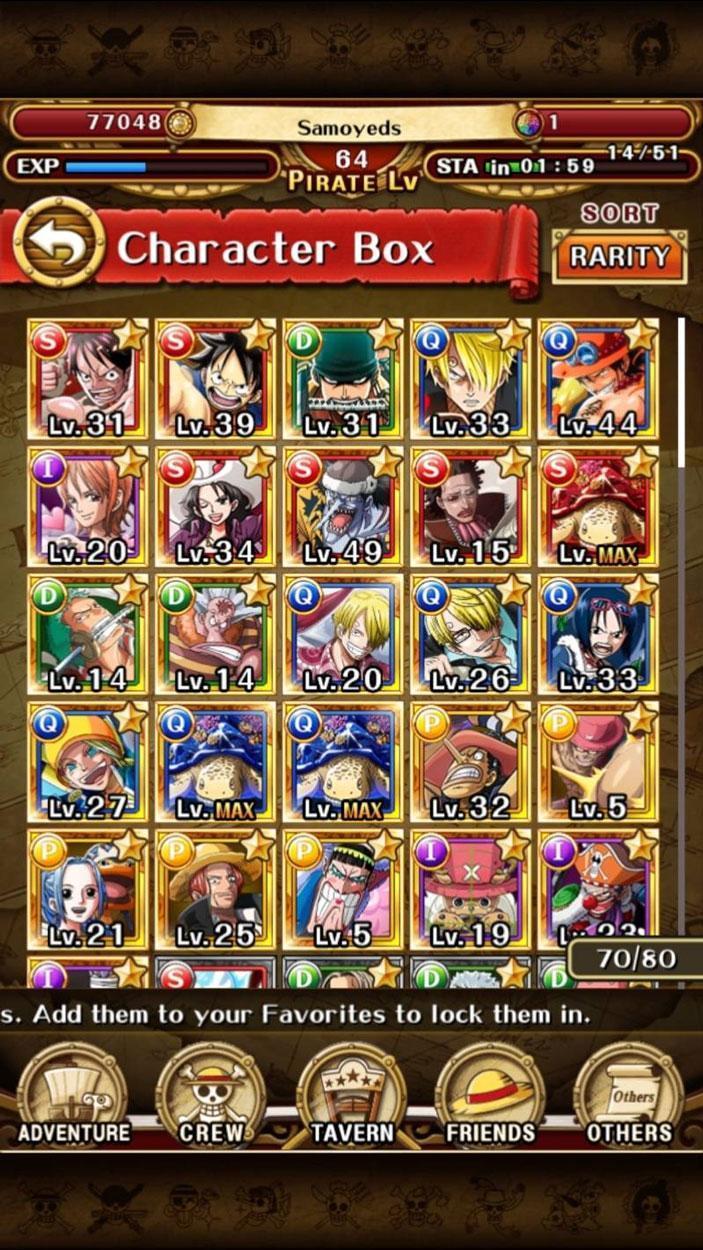 One Piece Treasure Cruise MMO Square