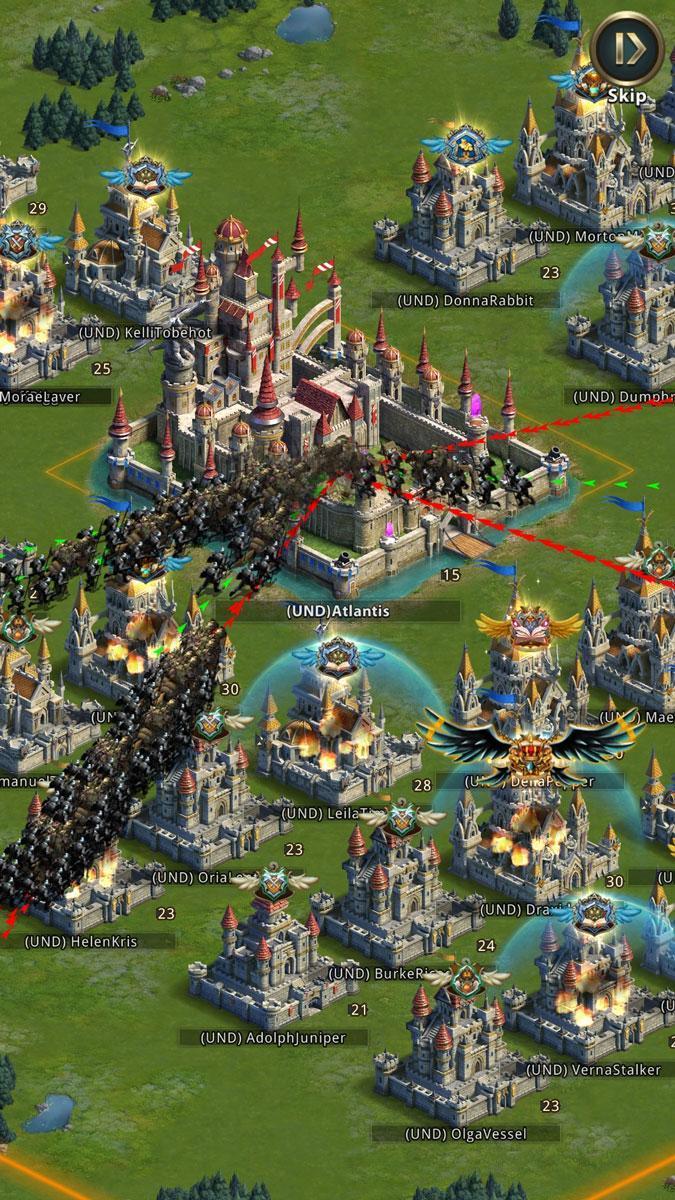 Kingdoms Mobile Review MMO Square