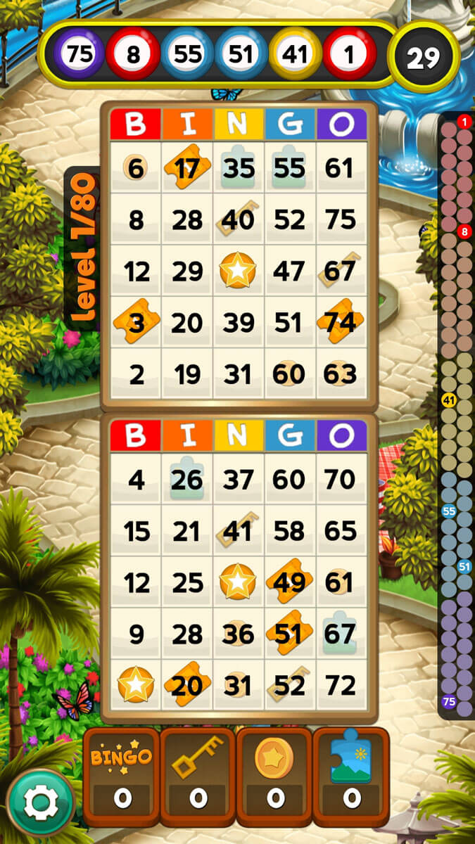 Bingo Quest Summer Garden Adventure Slots & Bingo Games