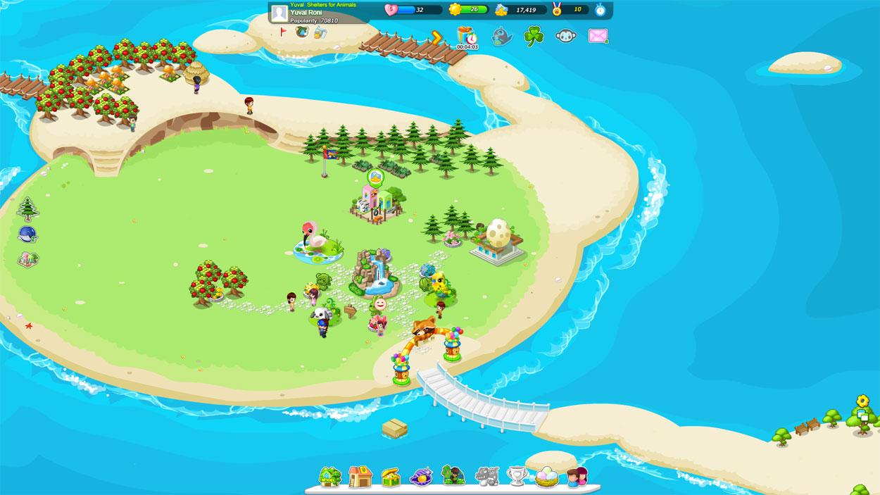 Happy Zoo Virtual Worlds Land!