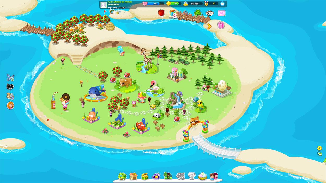 Happy Zoo Virtual Worlds Land!