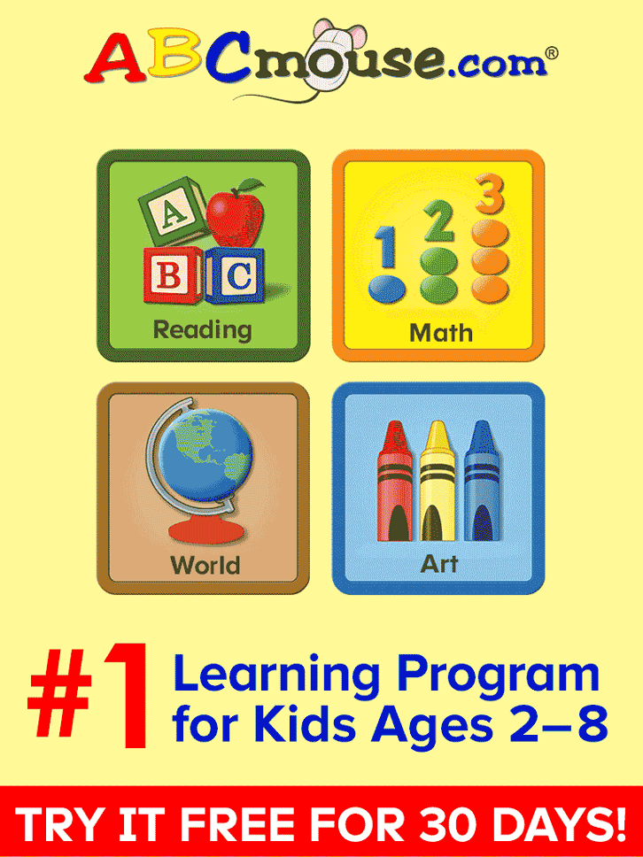 Try ABCmouse for Free for 30 Days! Try ABCmouse for Free for 30 Days!