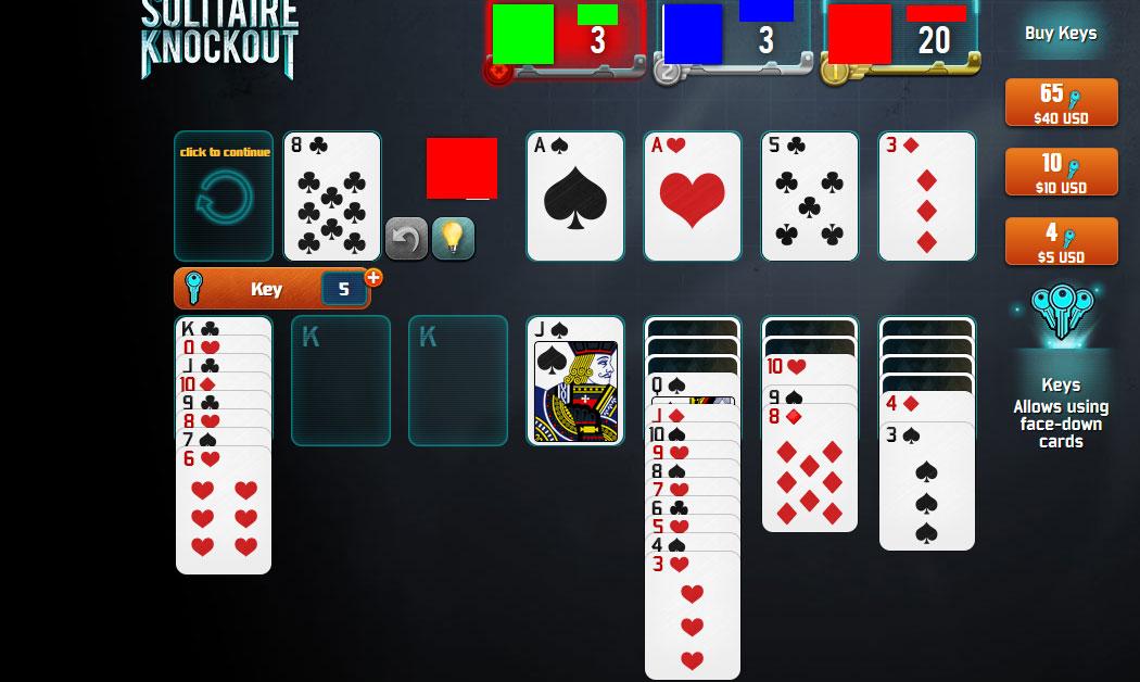 Solitaire Knockout WWGDB