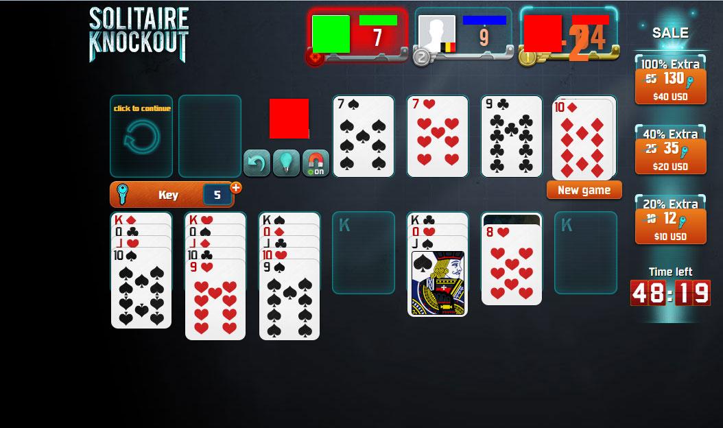 Solitaire Knockout WWGDB