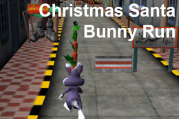 Christmas Santa Bunny Run thumb
