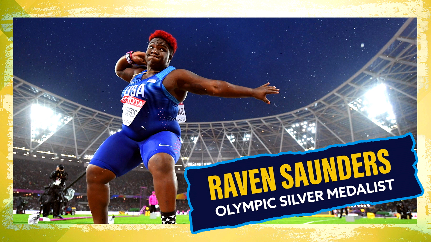 Special Message From Raven Saunders