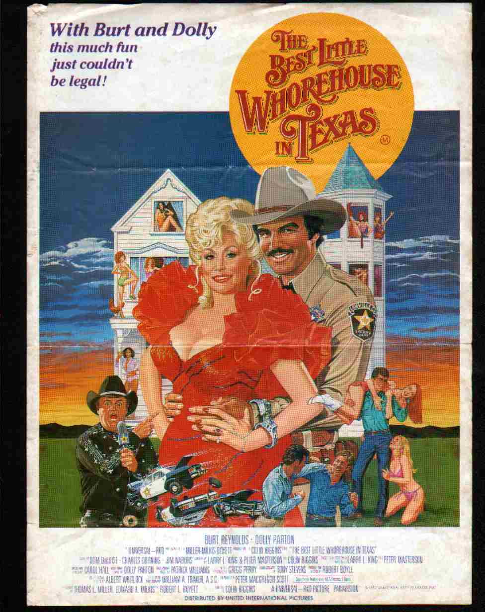 Poster for The Best Little Whorehouse in Texas