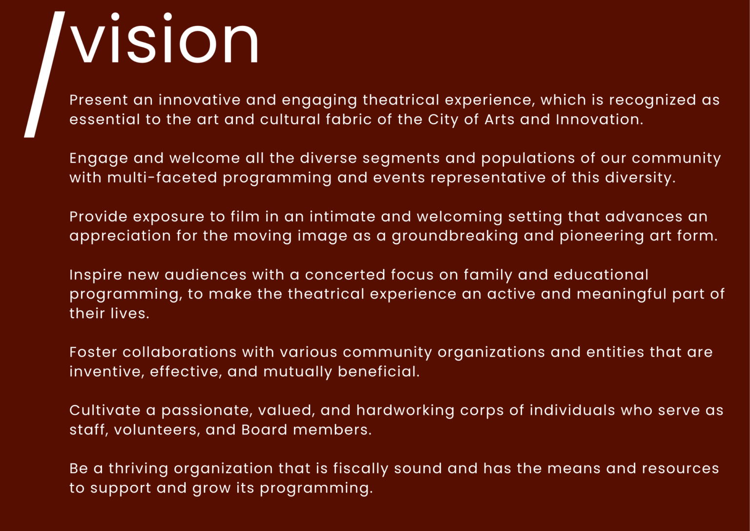 A Case For A Perture A Perture Cinema