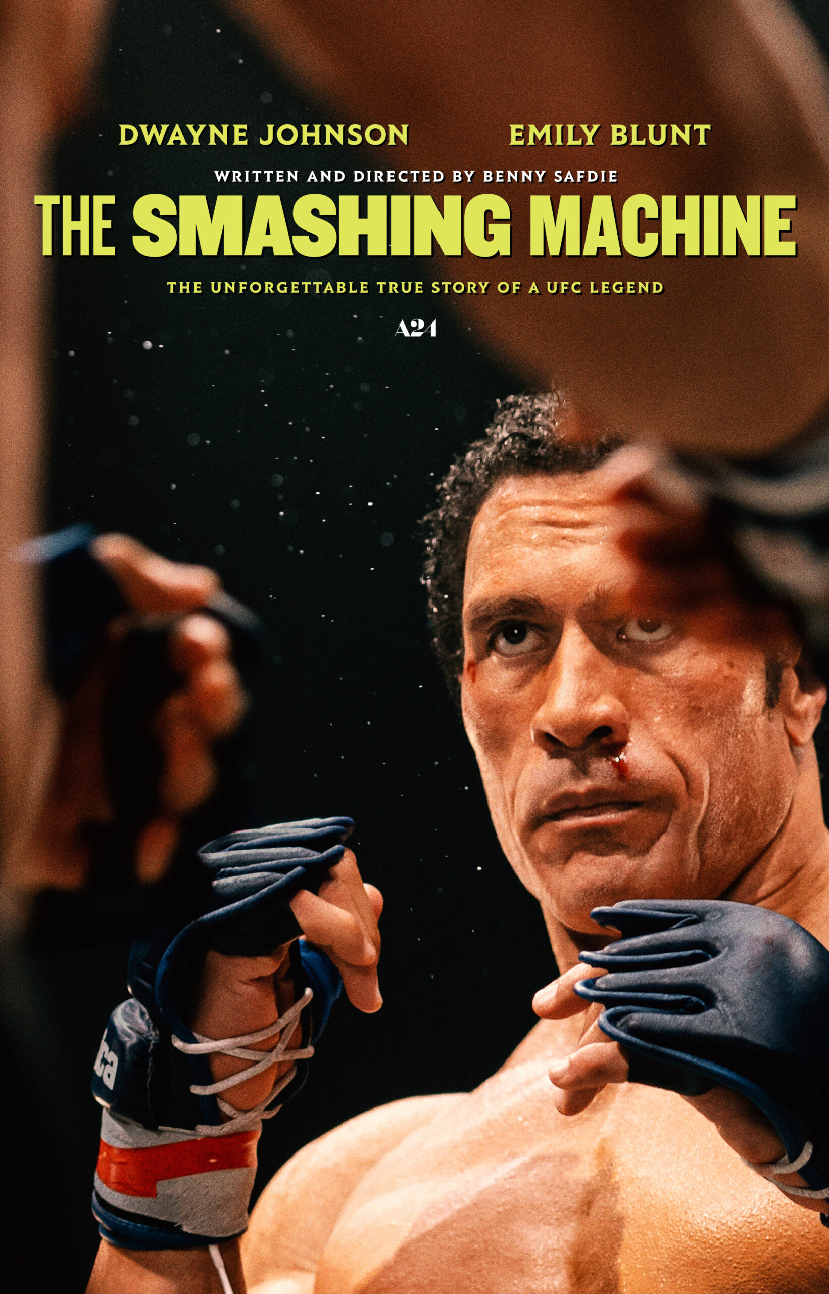 Poster for The Smashing Machine