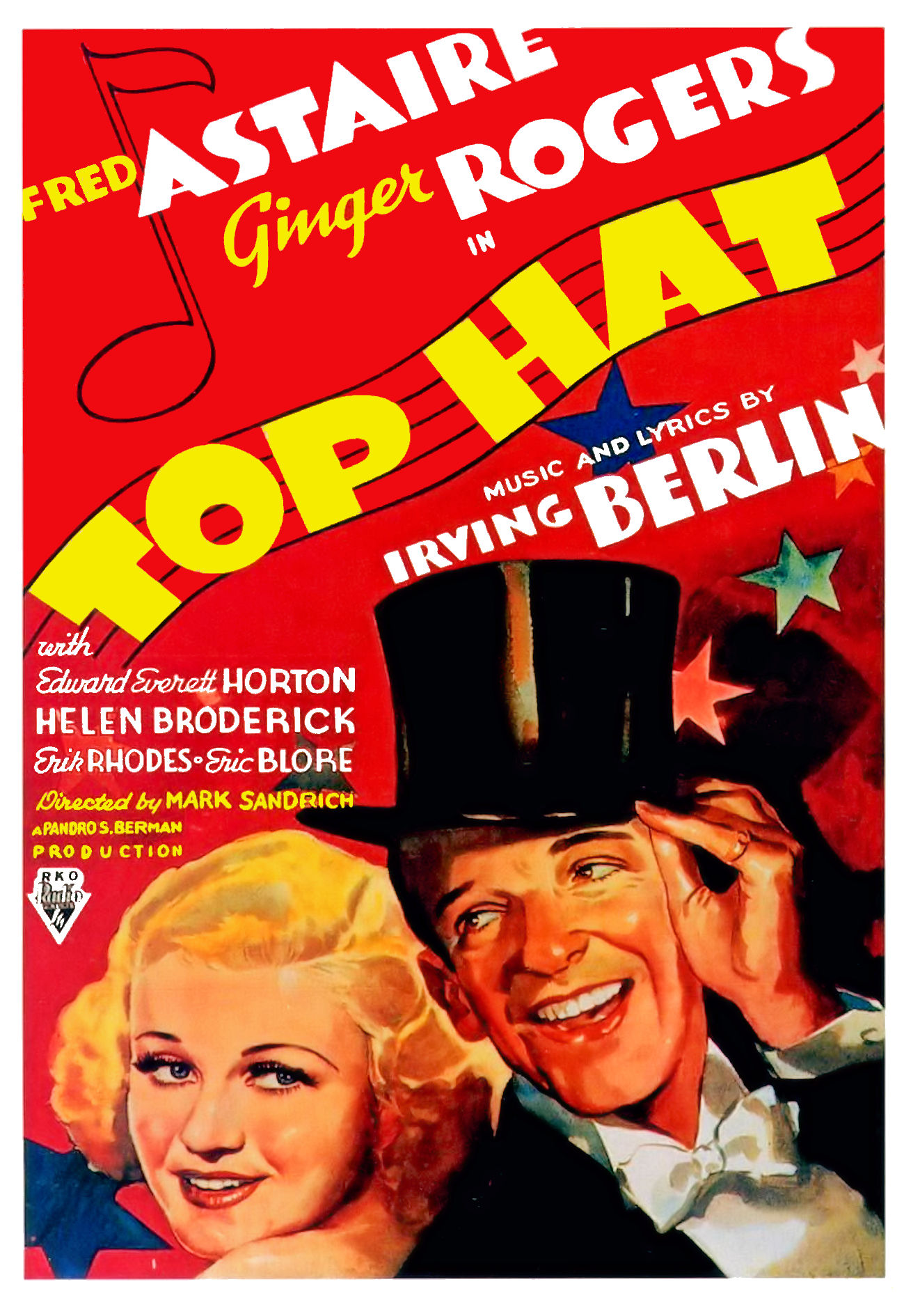 Poster for Top Hat (1935)