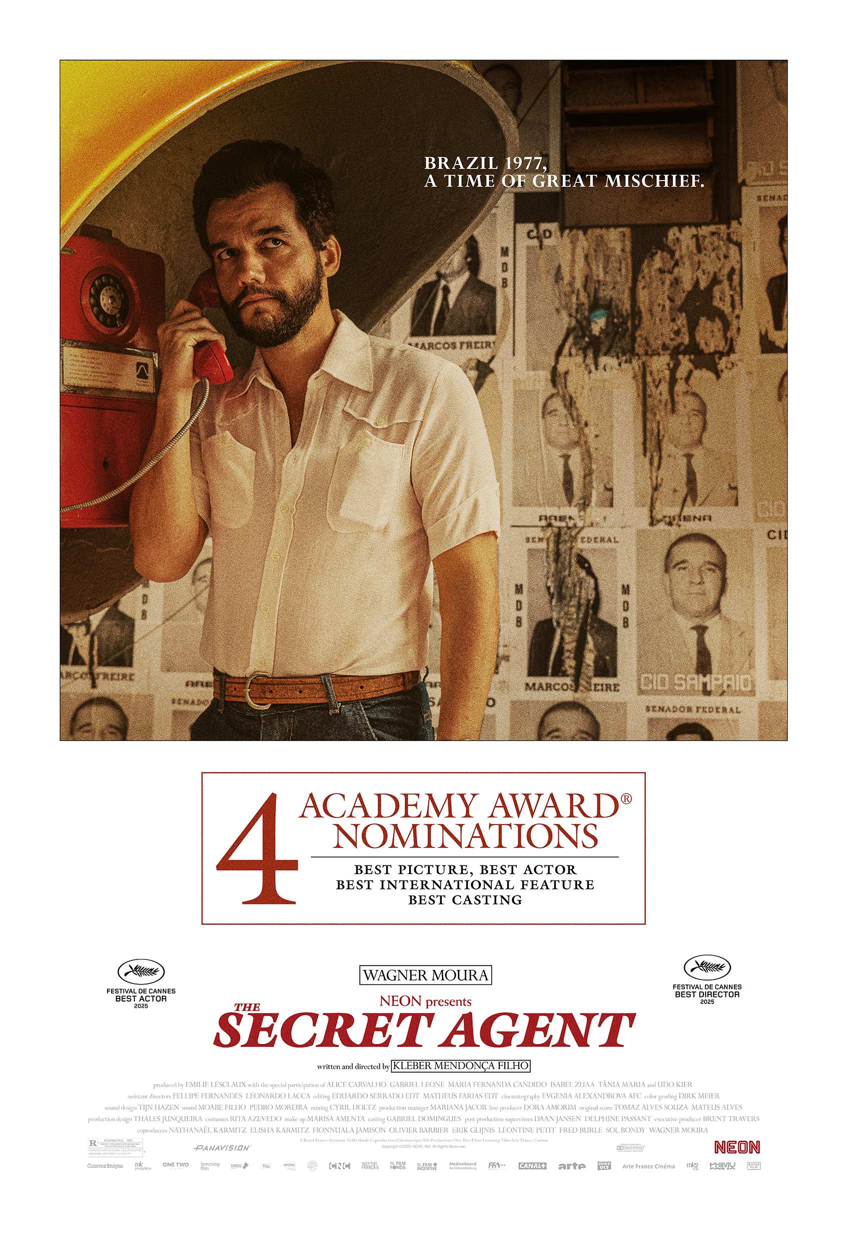 Poster for The Secret Agent (2025)
