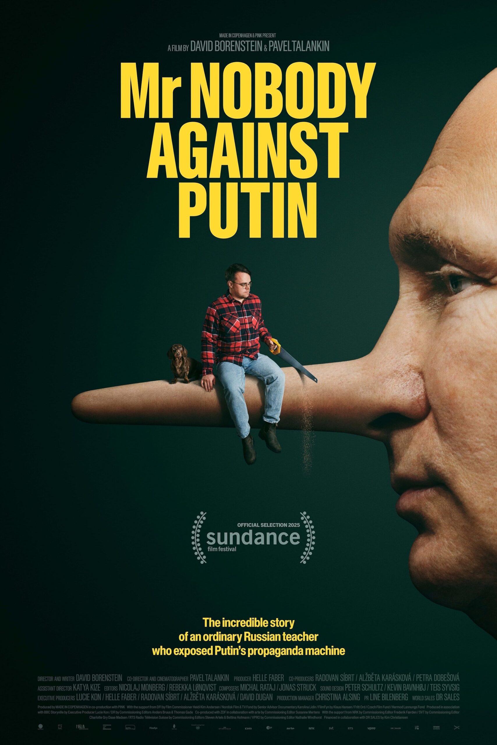 Poster for Mr. Nobody Against Putin (2025)