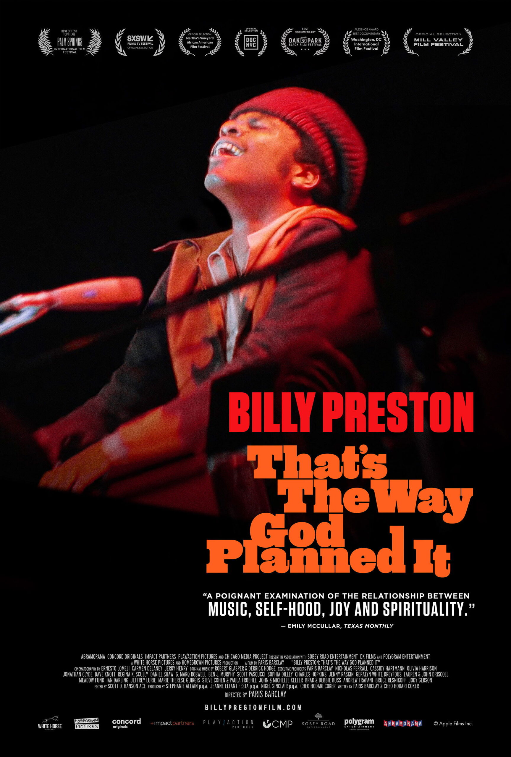 Poster for Billy Preston: That’s the Way God Planned It (2026)
