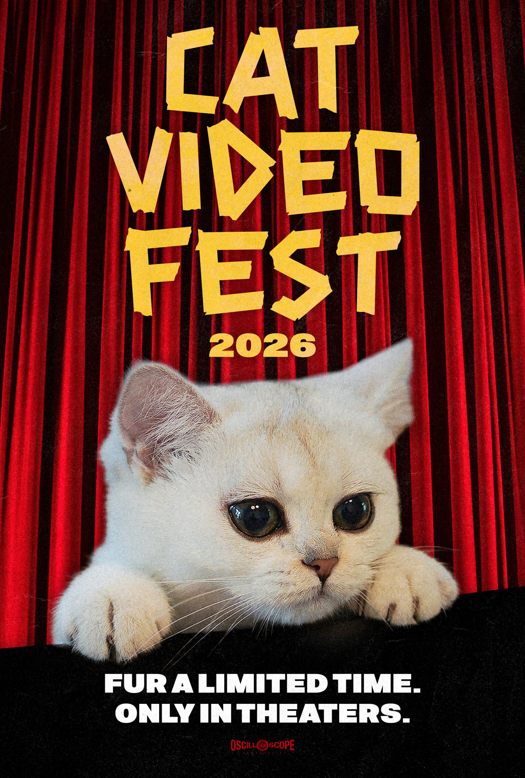 Poster for CatVideoFest 2026