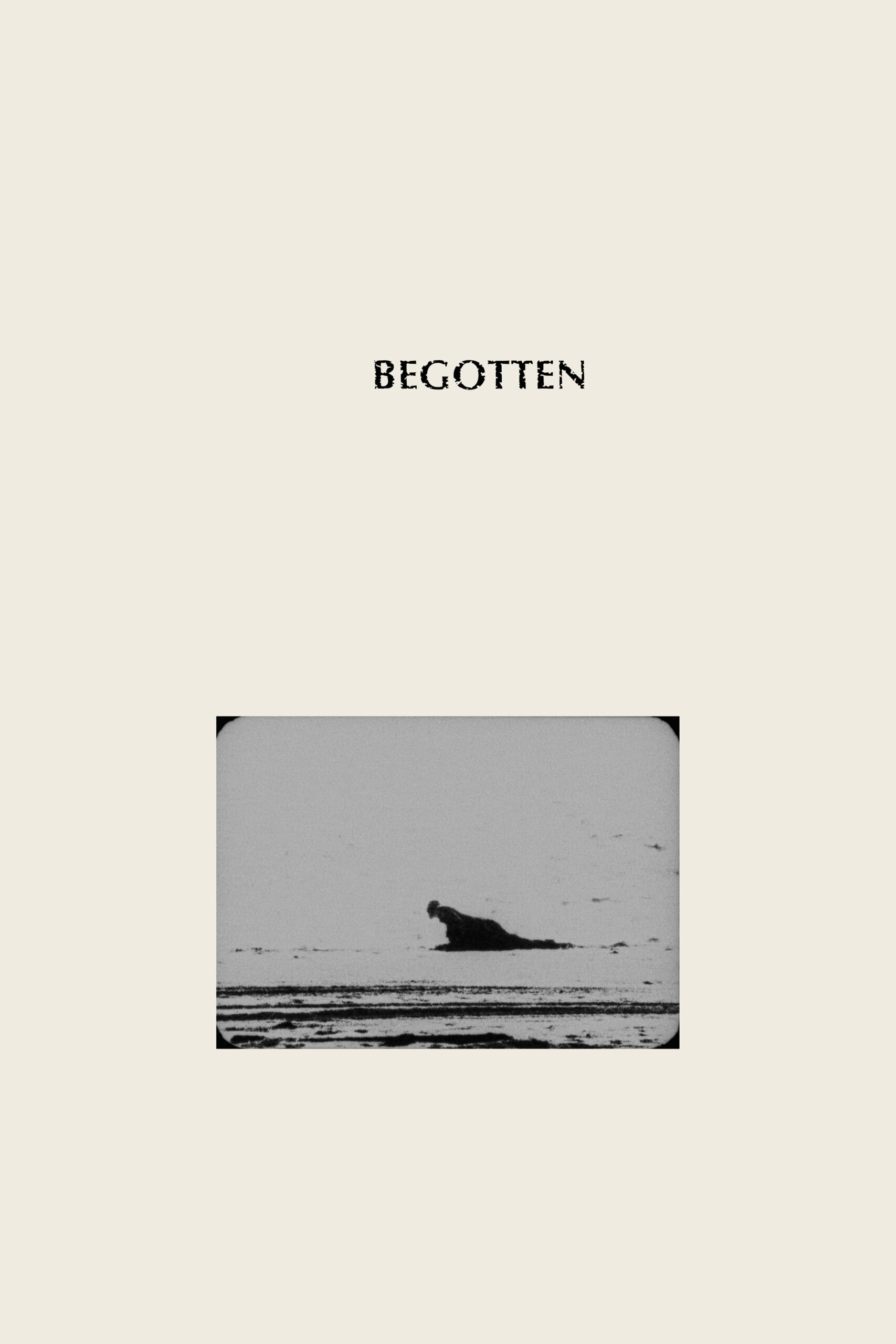Poster for Begotten (1991) 4K Restoration