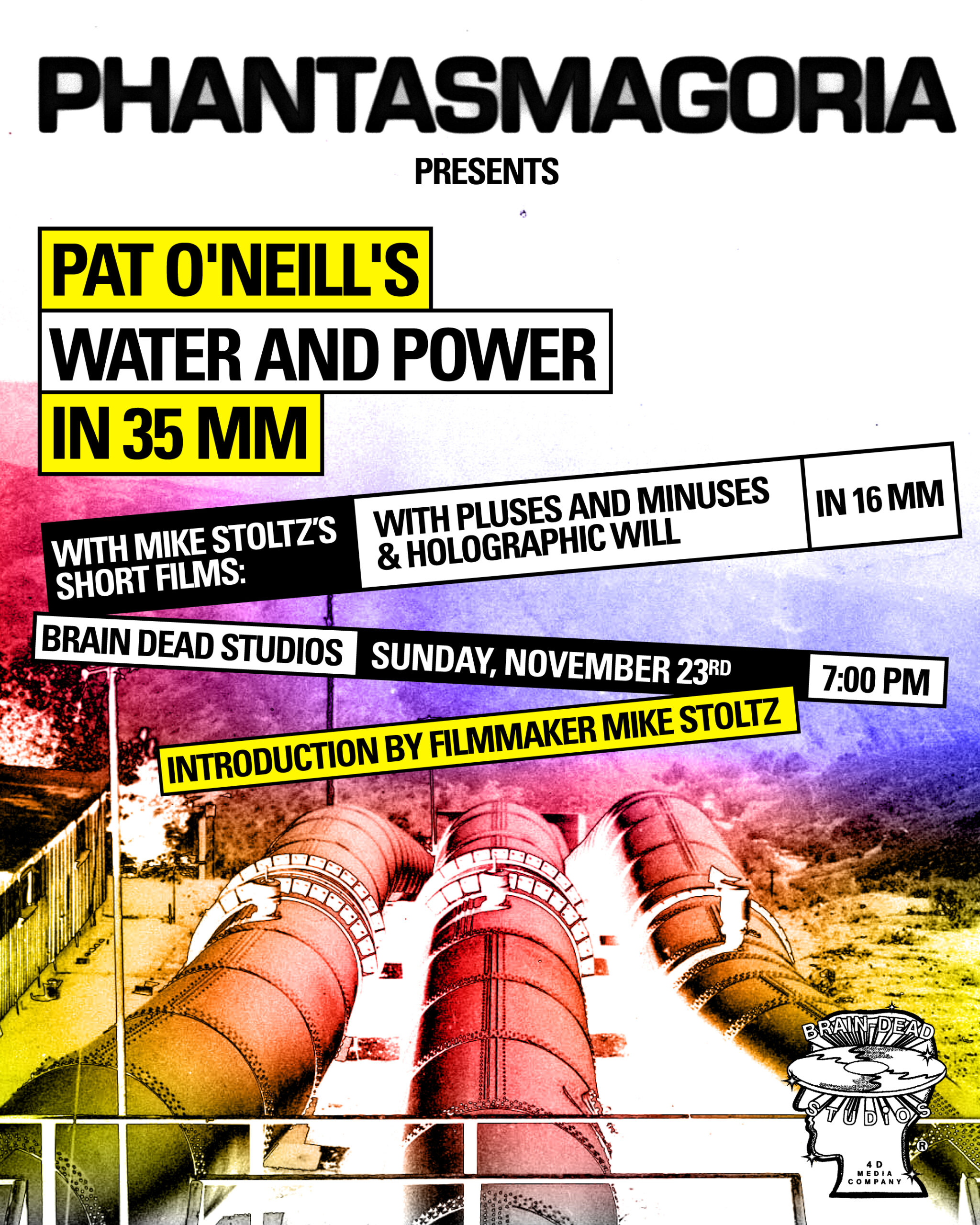 Poster for PHANTASMAGORIA presents: Water and Power (1989)