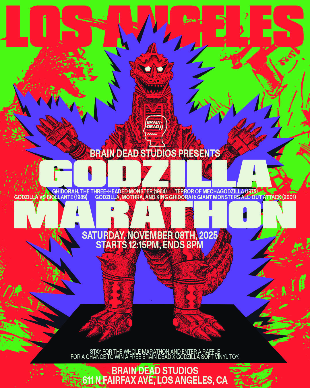 Poster for GODZILLA MARATHON