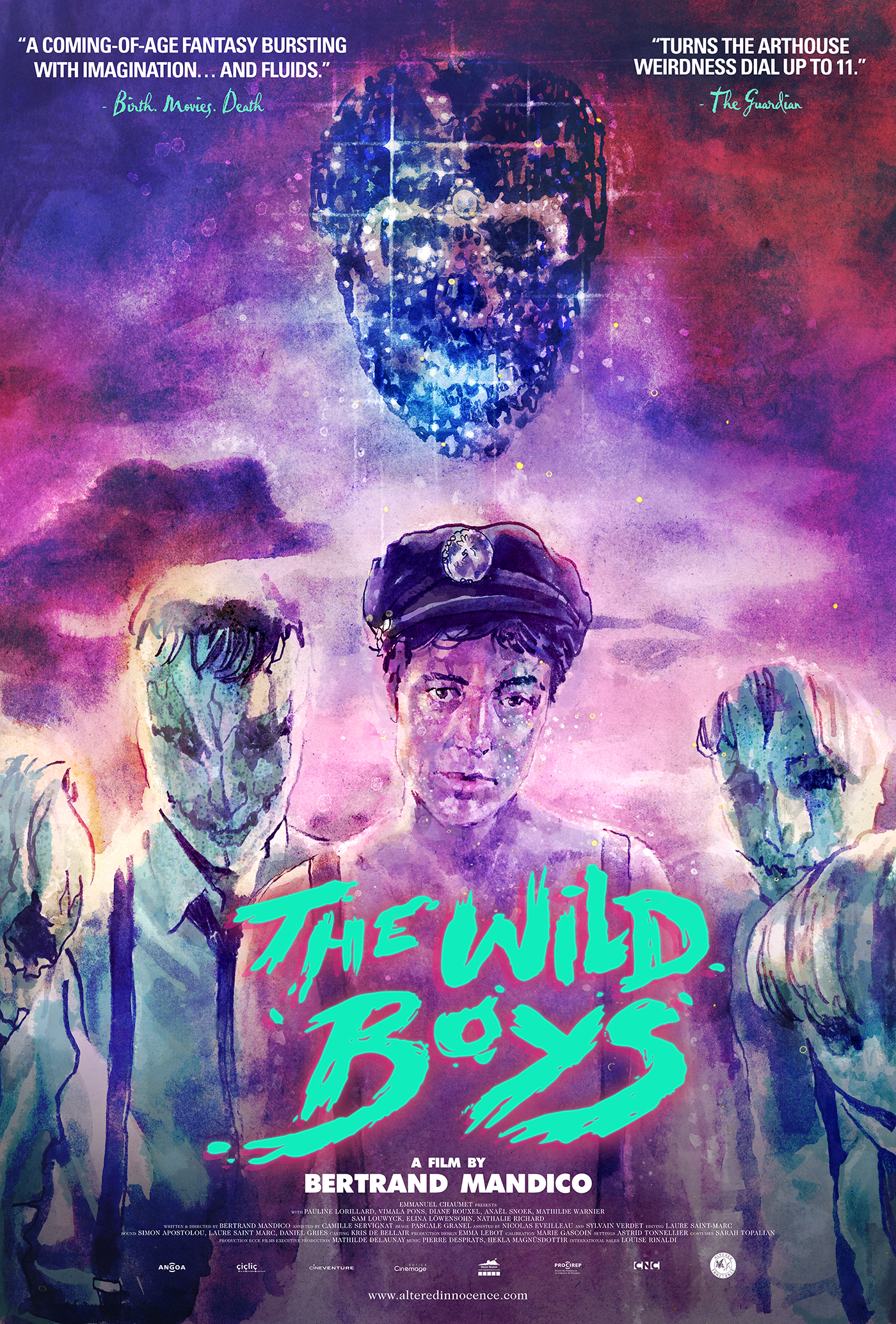 Poster for PHANTASMAGORIA presents THE WILD BOYS