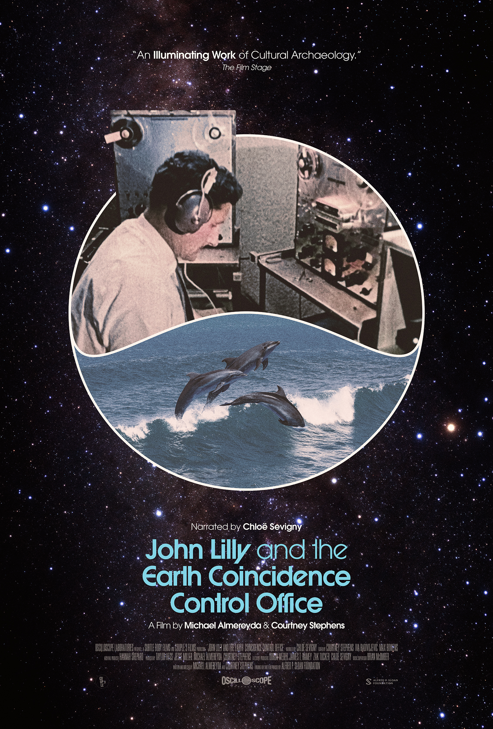 Poster for John Lilly and the Earth Coincidence Control Office