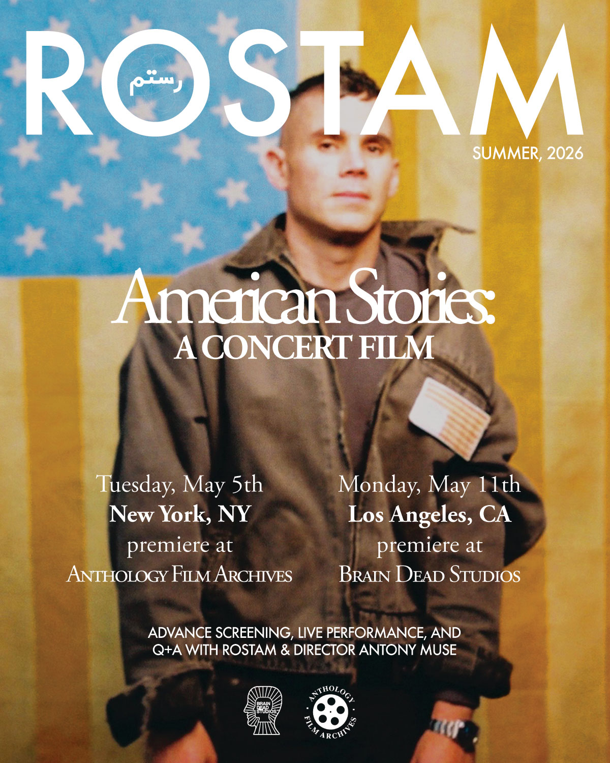Poster for American Stories: A Concert Film