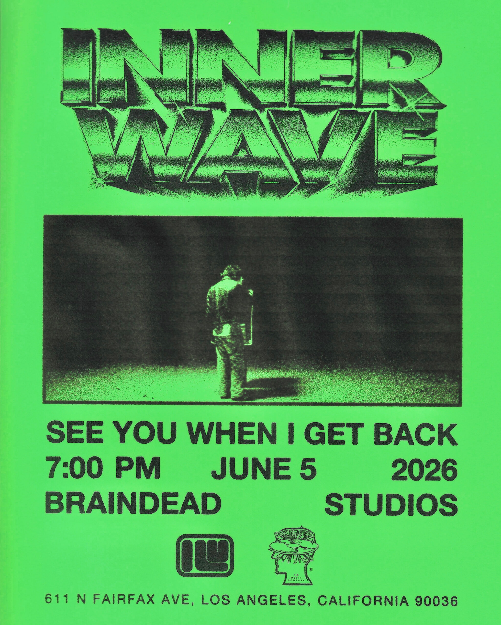 Poster for INNER WAVE – SEE YOU WHEN I GET BACK