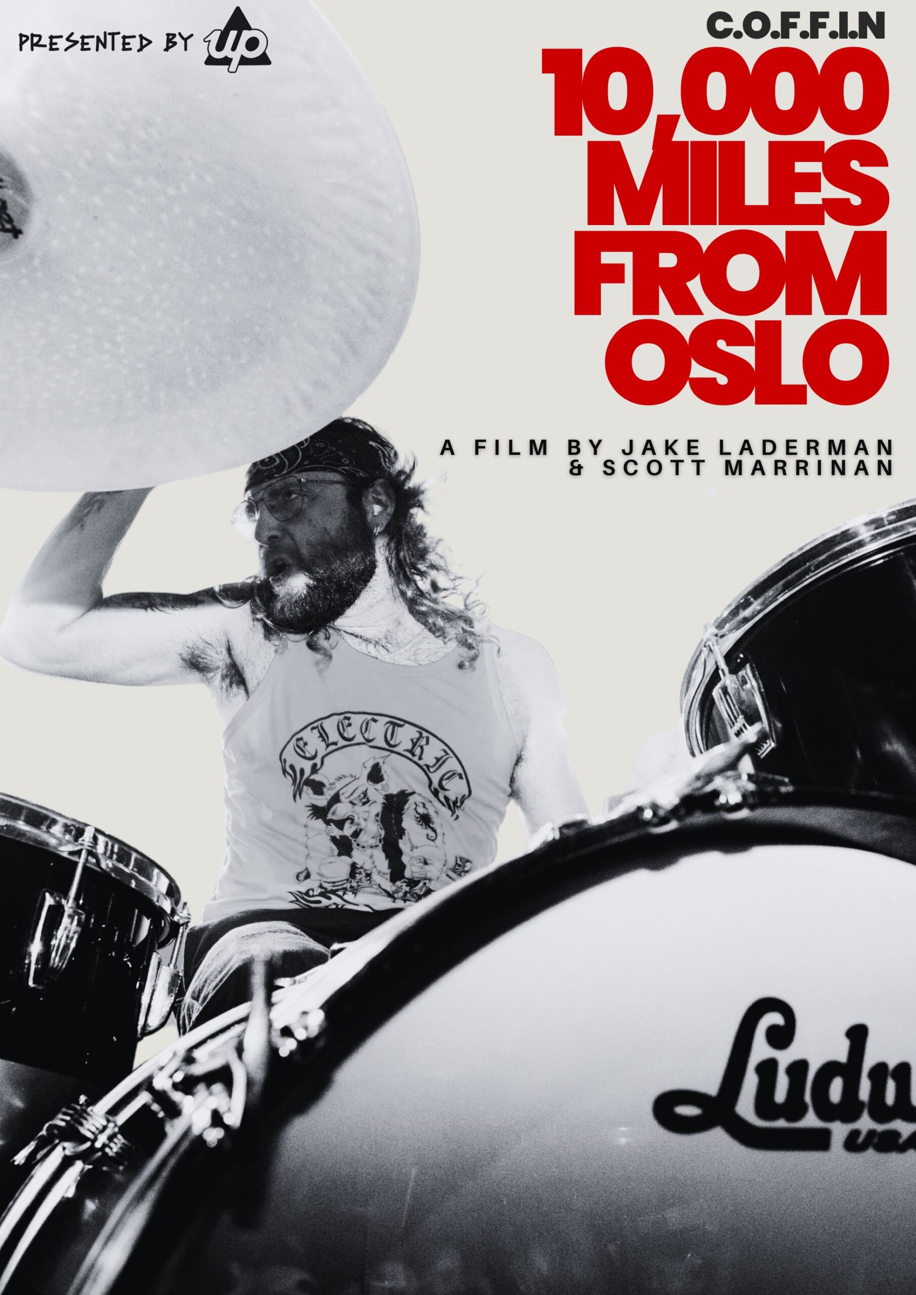 Poster for C.O.F.F.I.N ‘10,000 Miles From Oslo’ Documentary Premiere