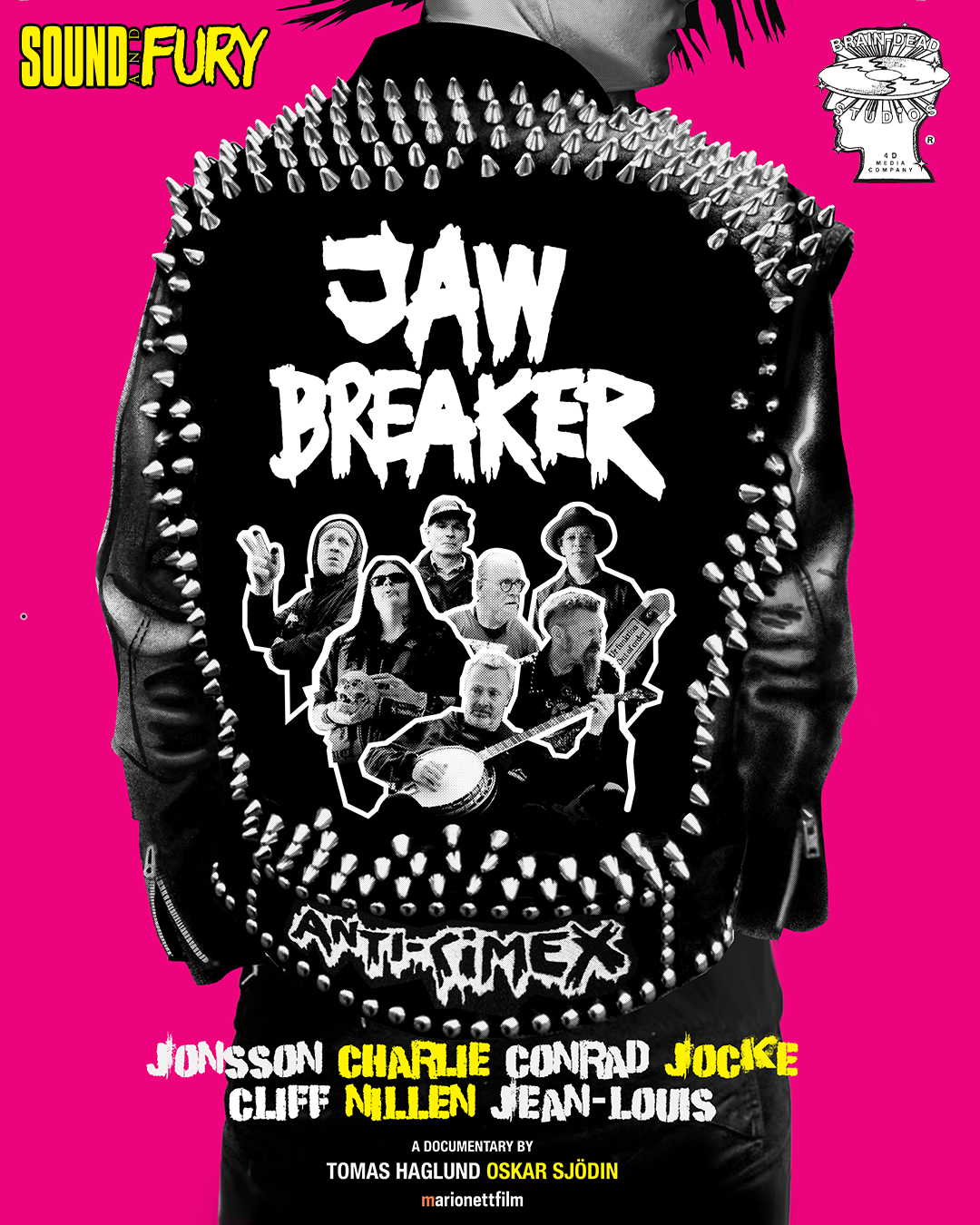 Poster for Sound and Fury: JAWBREAKER: Anti-Cimex Documentary w/ Q+A