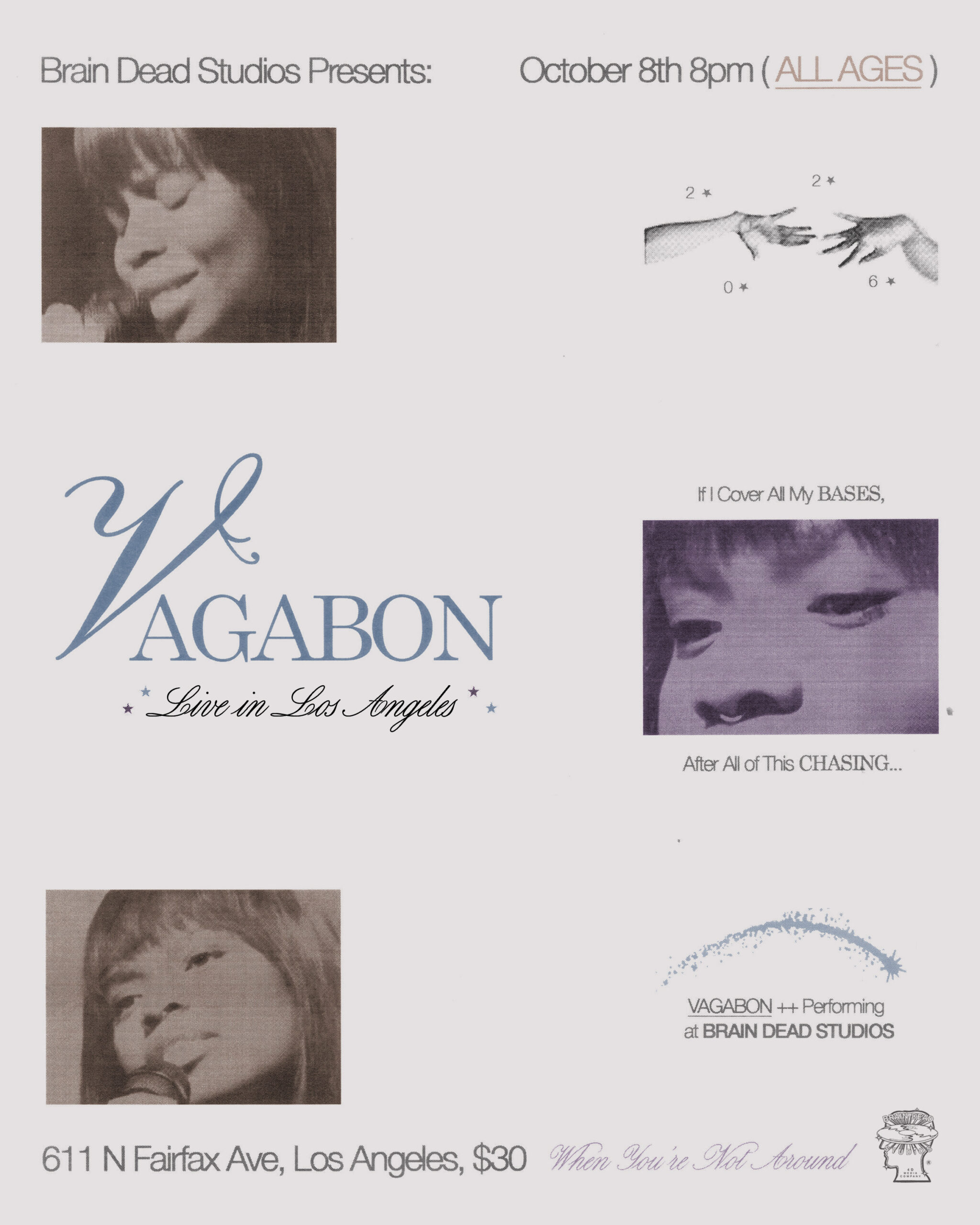 Poster for Vagabon with Special Guests