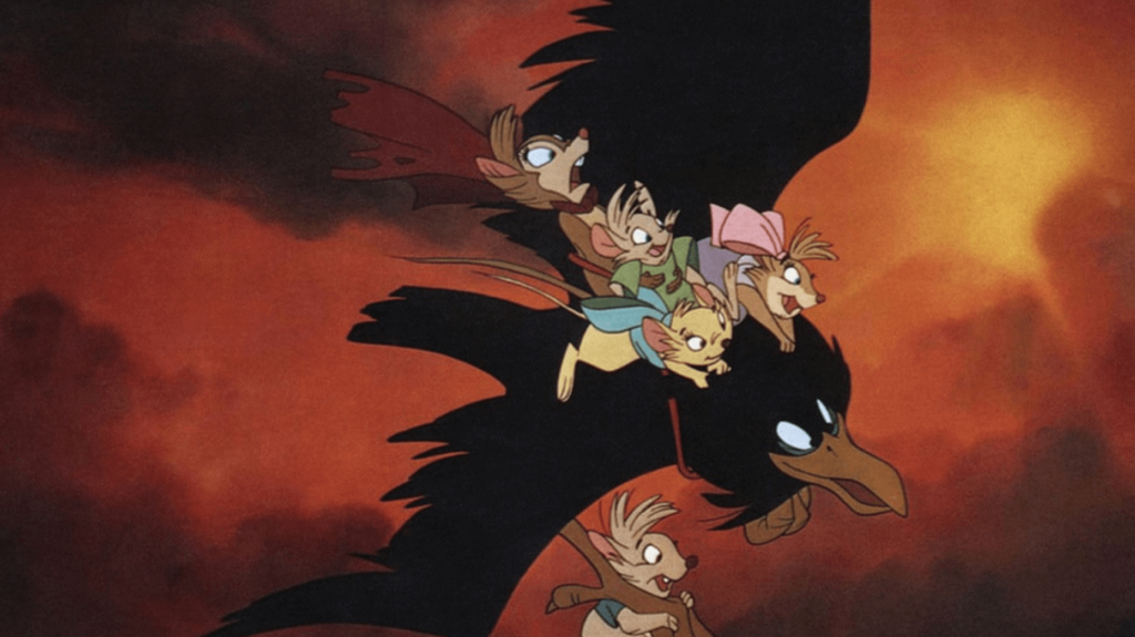 still from The Secret of NIMH