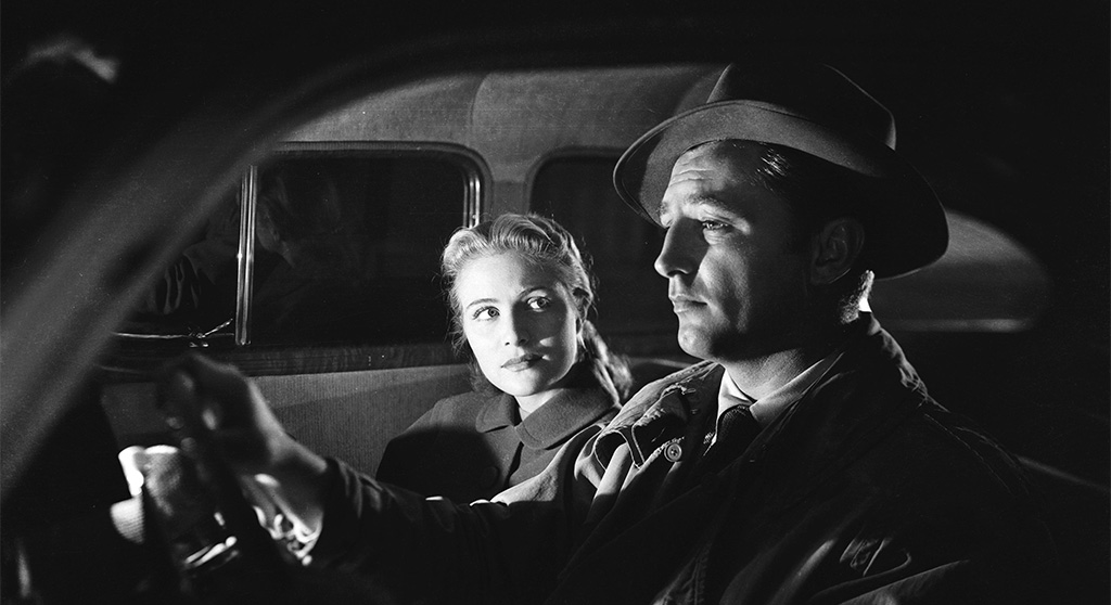 still from 'Out of the Past' from Cambridge Day preview of Noir City Boston 2025