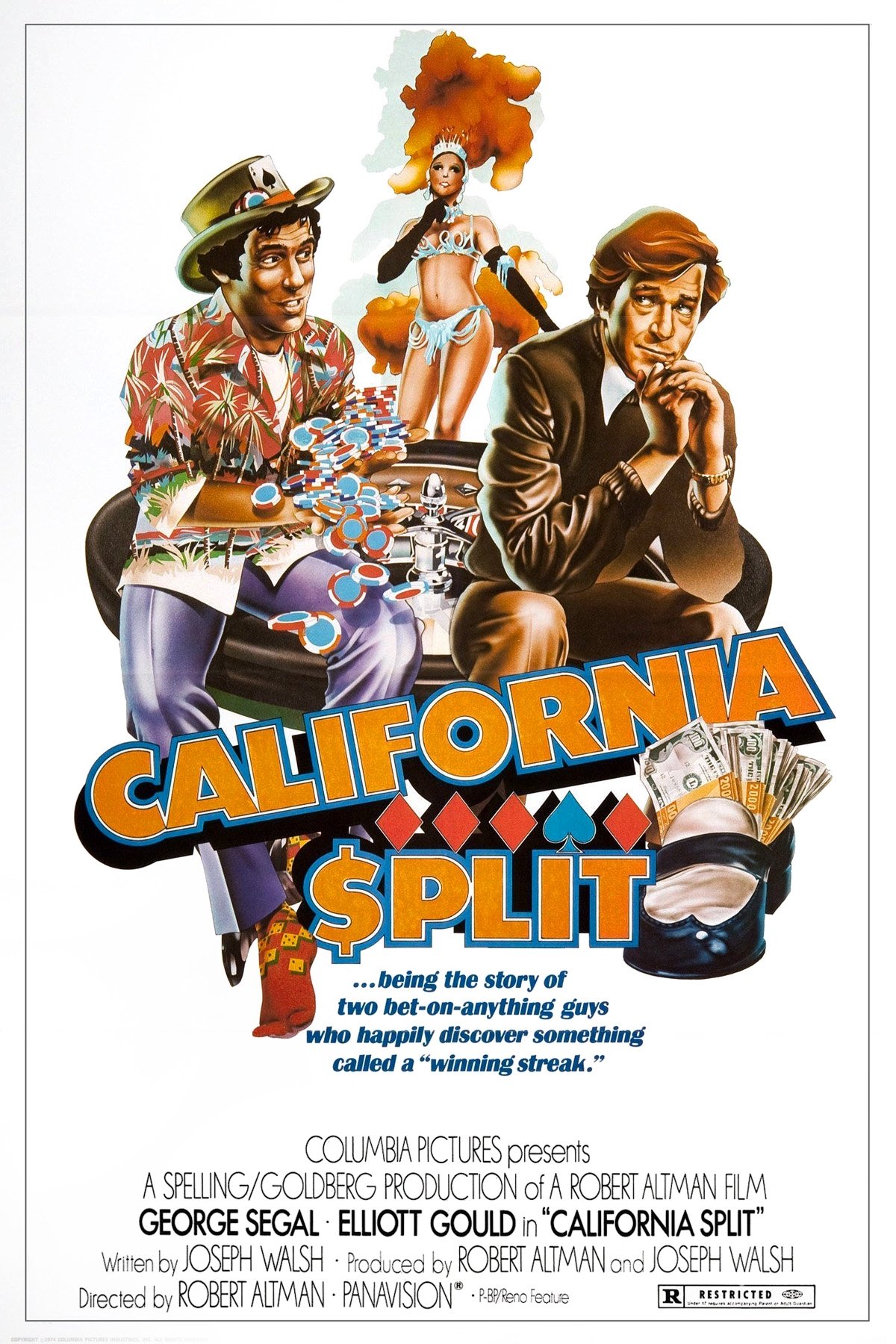 poster for 'California Split'