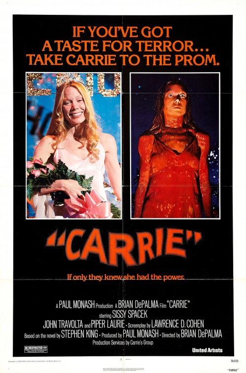 Poster for Carrie