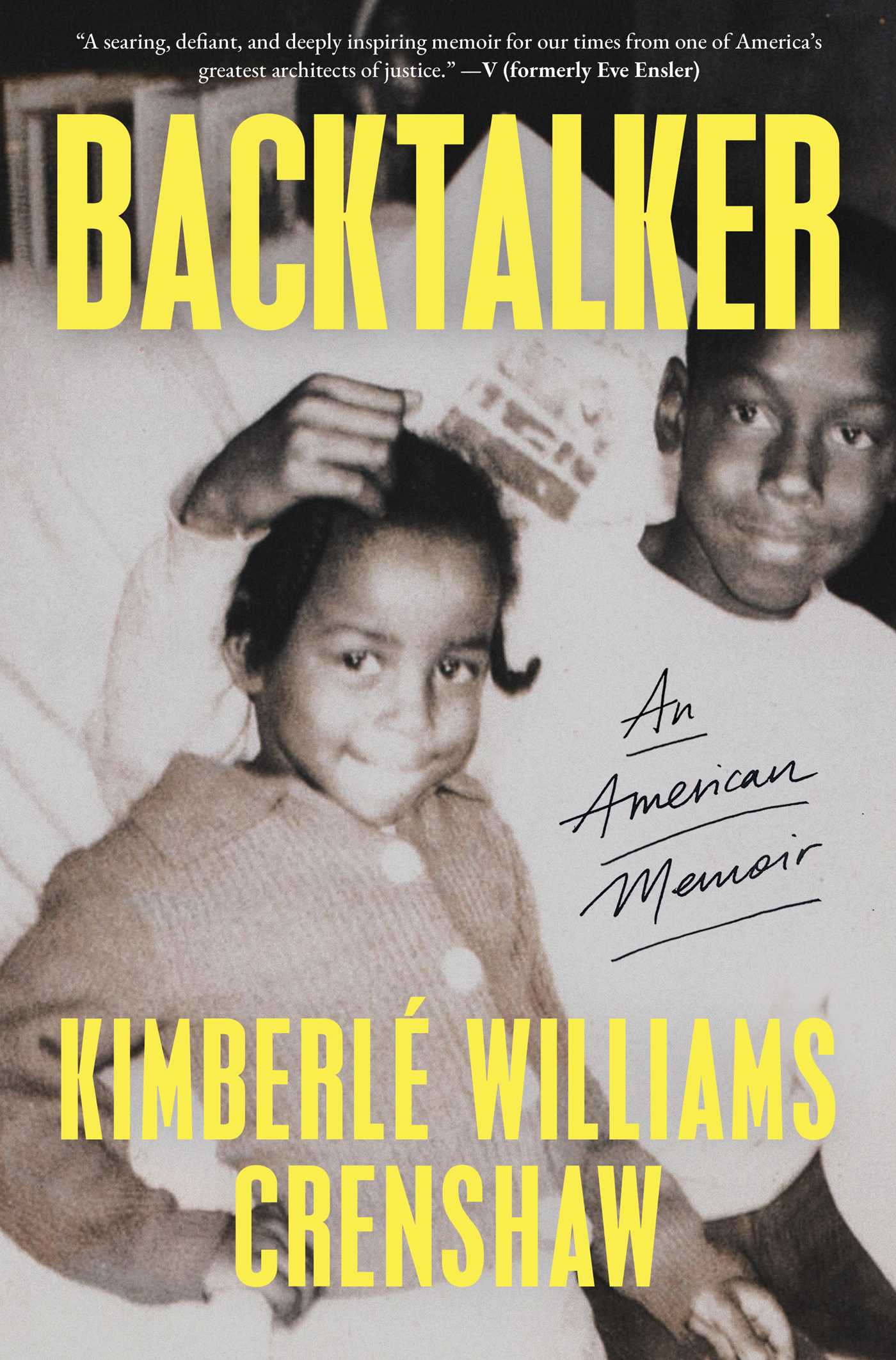 Poster for Harvard Book Store Presents Kimberlé Williams Crenshaw