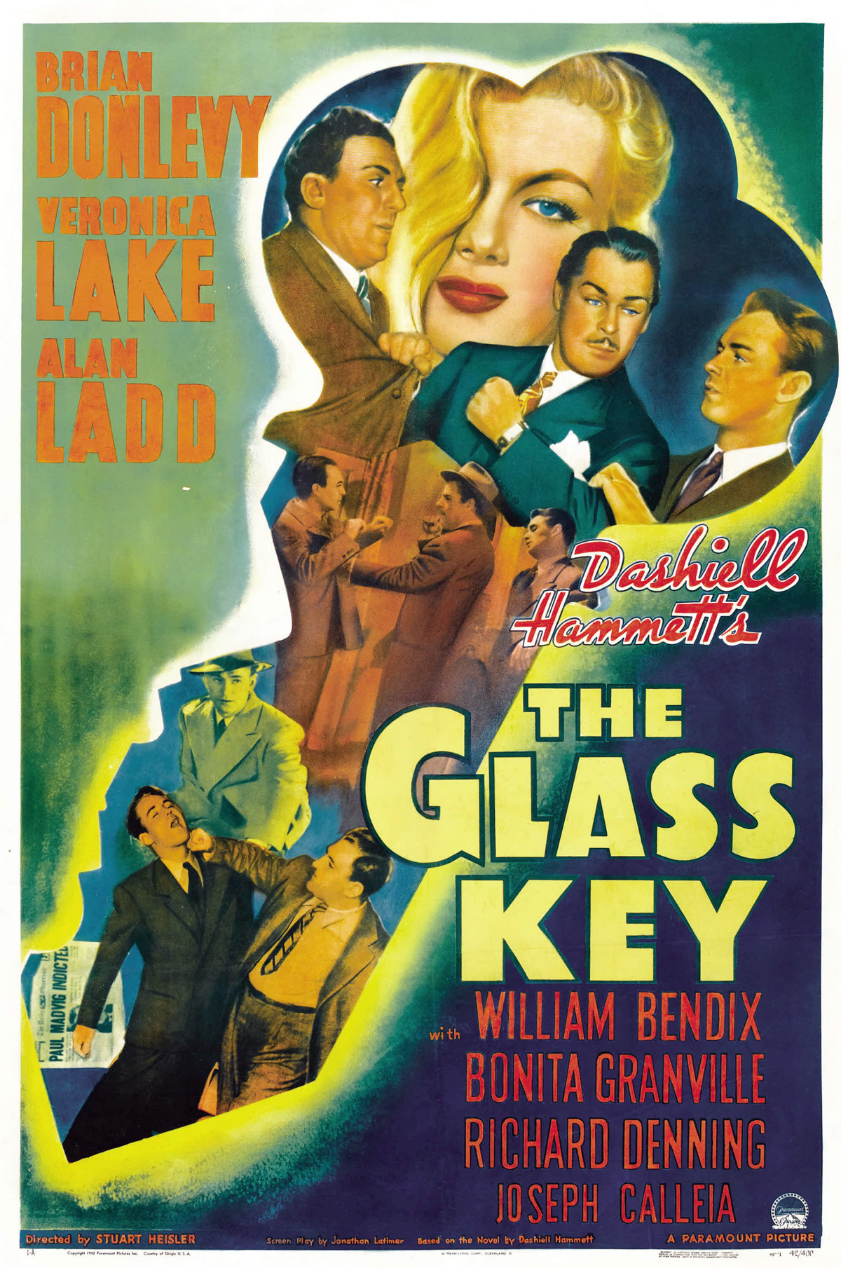 Poster for The Glass Key