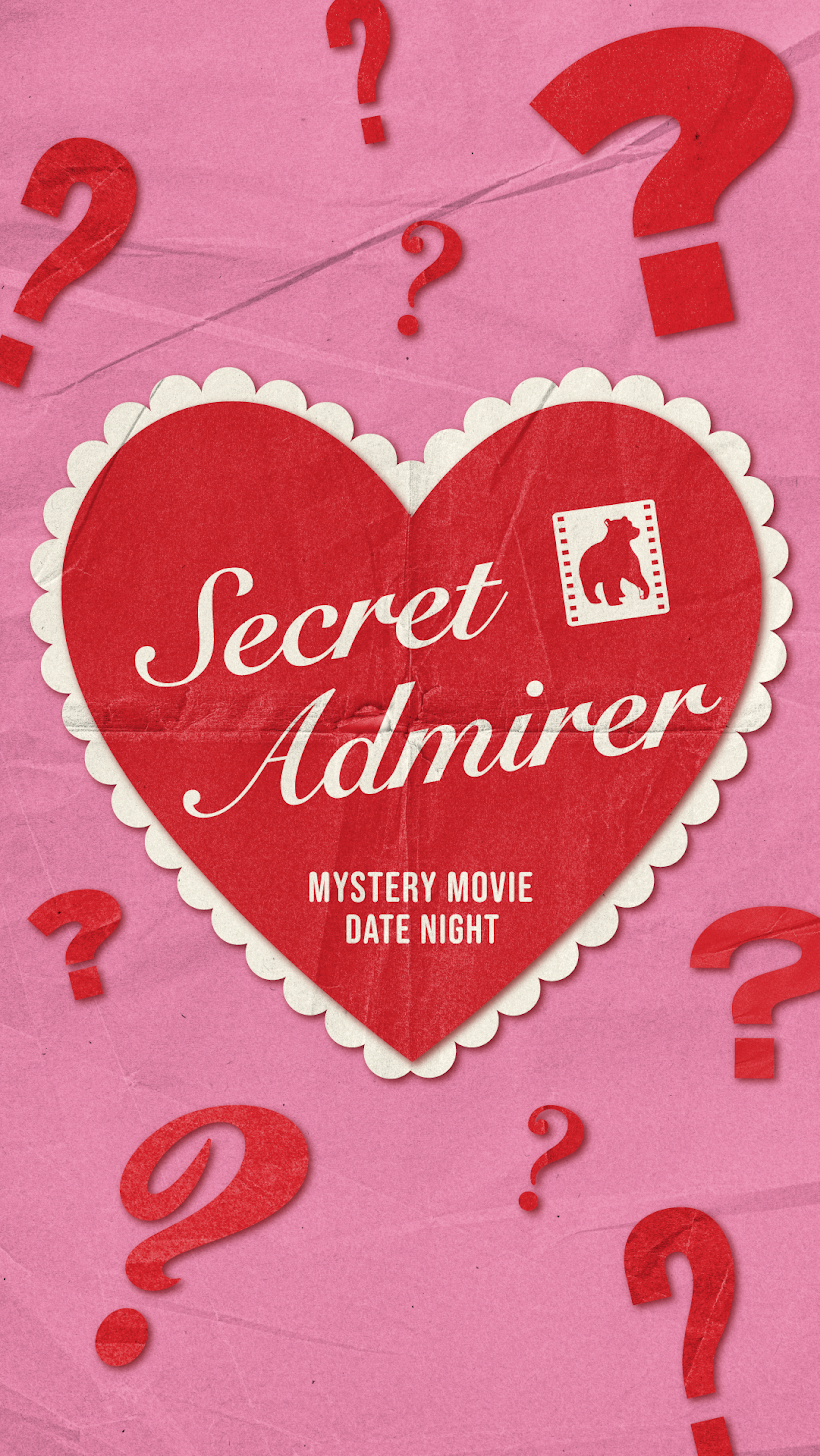 Poster for Secret Admirer Movie Night! – Secret Romance Film