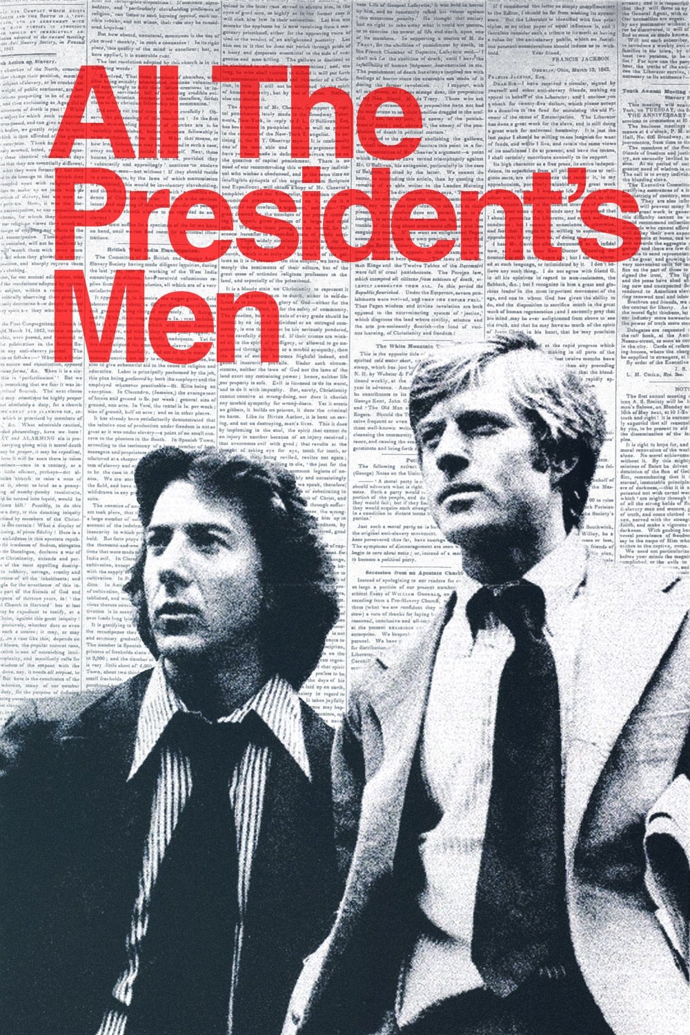 Poster for All the President’s Men ~ 50th Anniversary