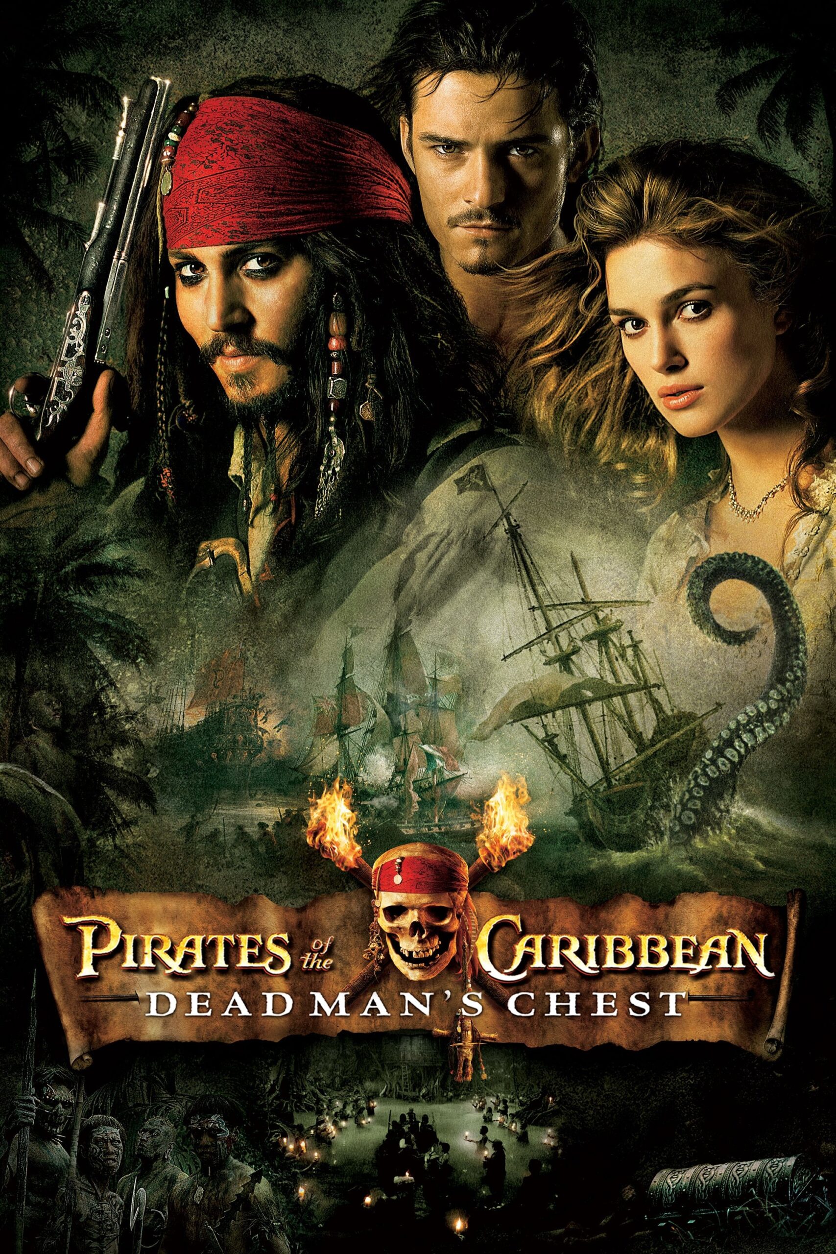 Poster for Trilogy Tuesdays ~ Pirates of the Caribbean: Dead Man’s Chest