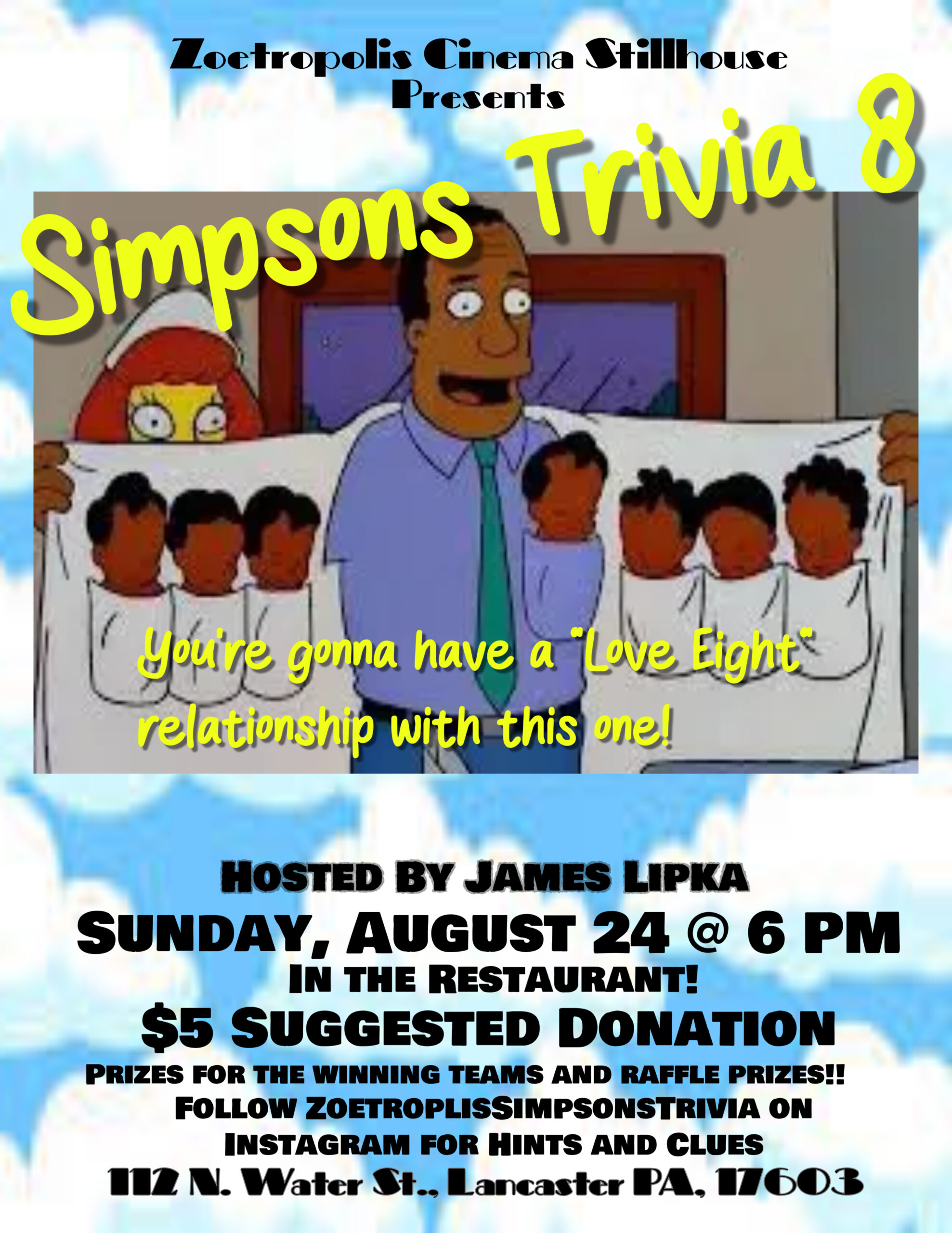 Poster for Simpsons Trivia 8