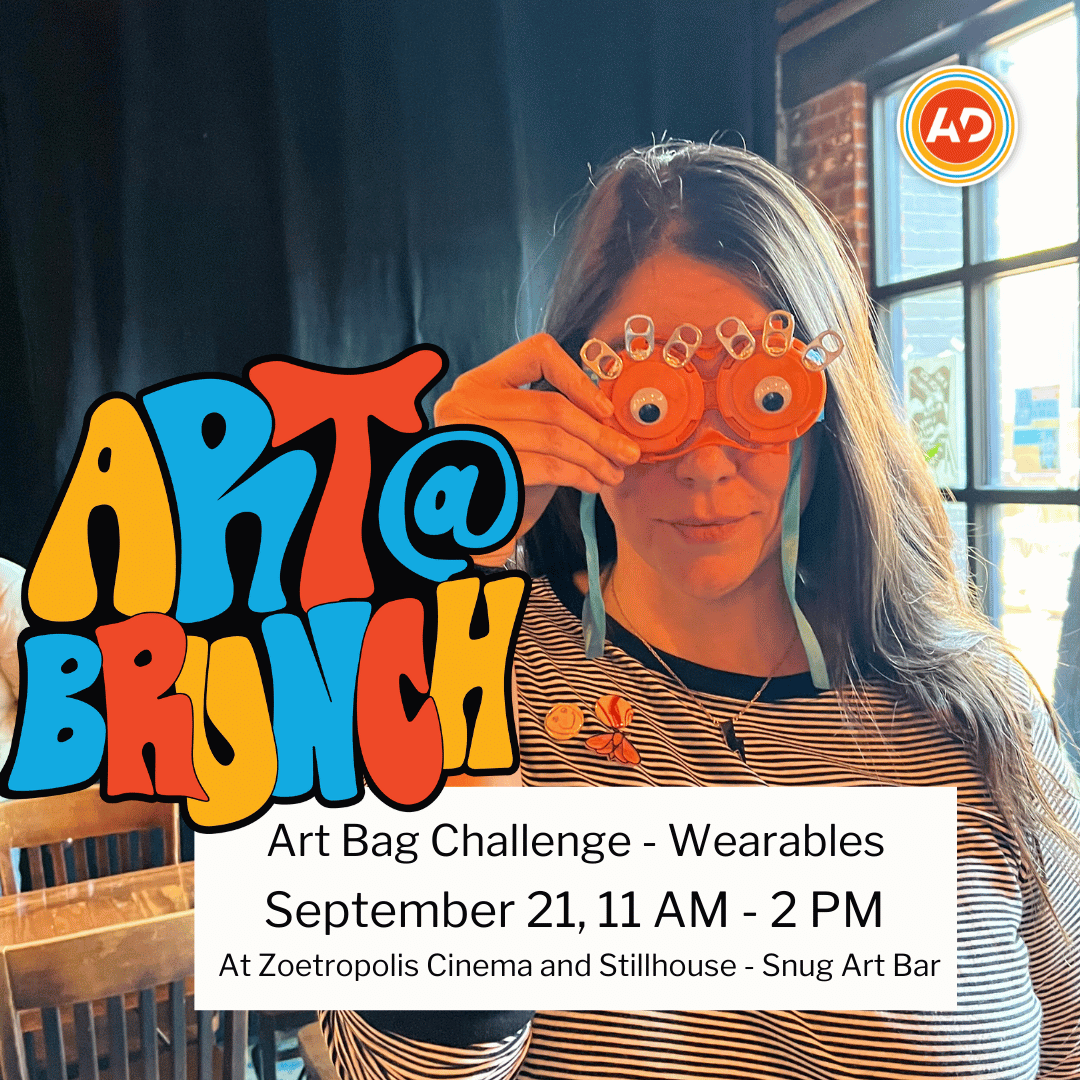 Poster for PCA&D September Art at Brunch