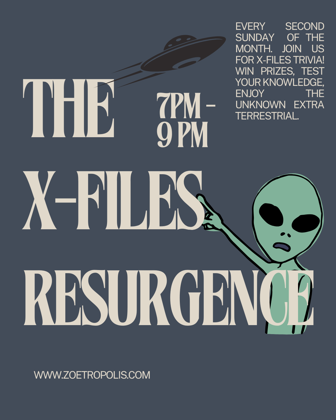 Poster for The X-Files Resurgence