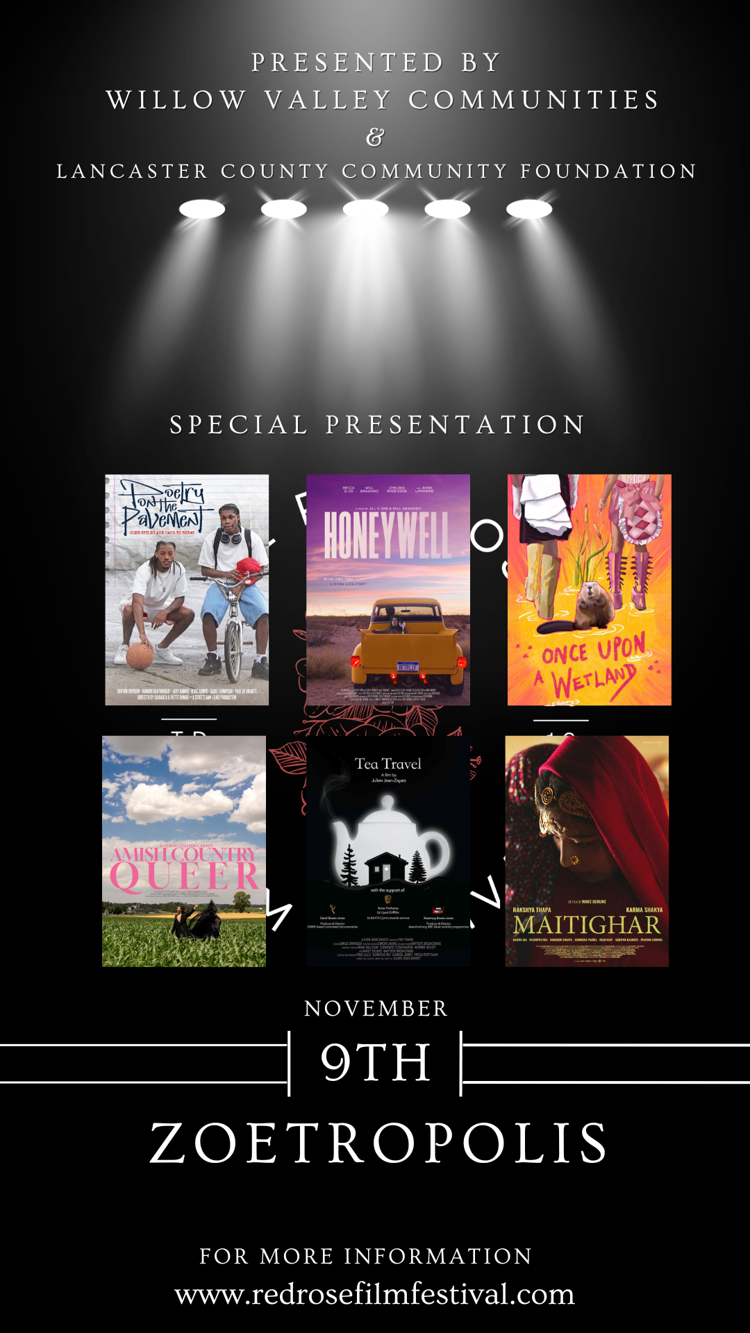 Poster for Red Rose Film Festival 2025: Highlights