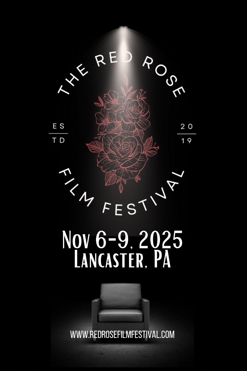Poster for Red Rose Film Festival 2025 Welcome Party