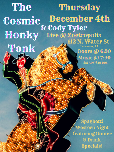 Poster for The Cosmic Honky Tonk