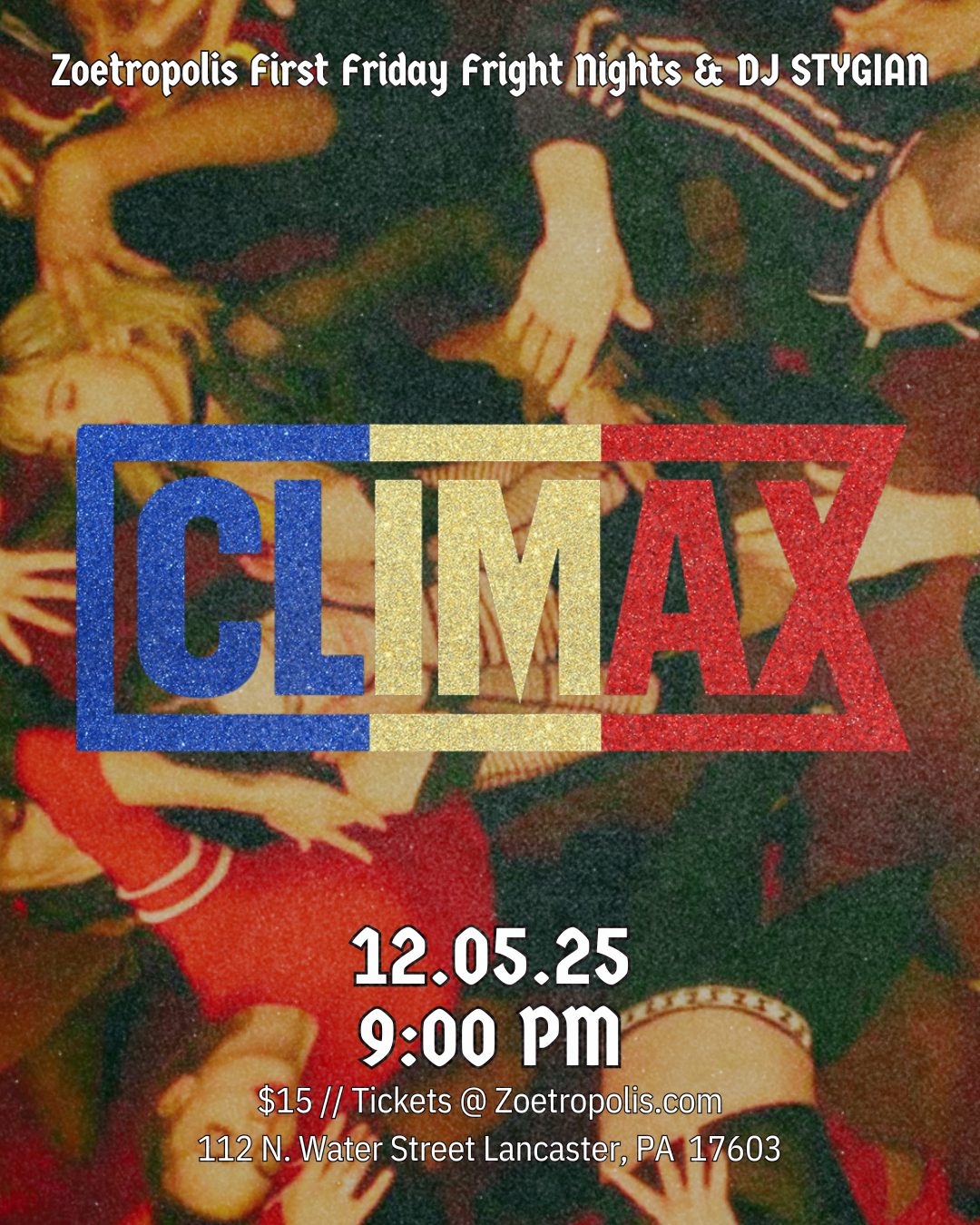 Poster for First Friday Fright Night: Climax