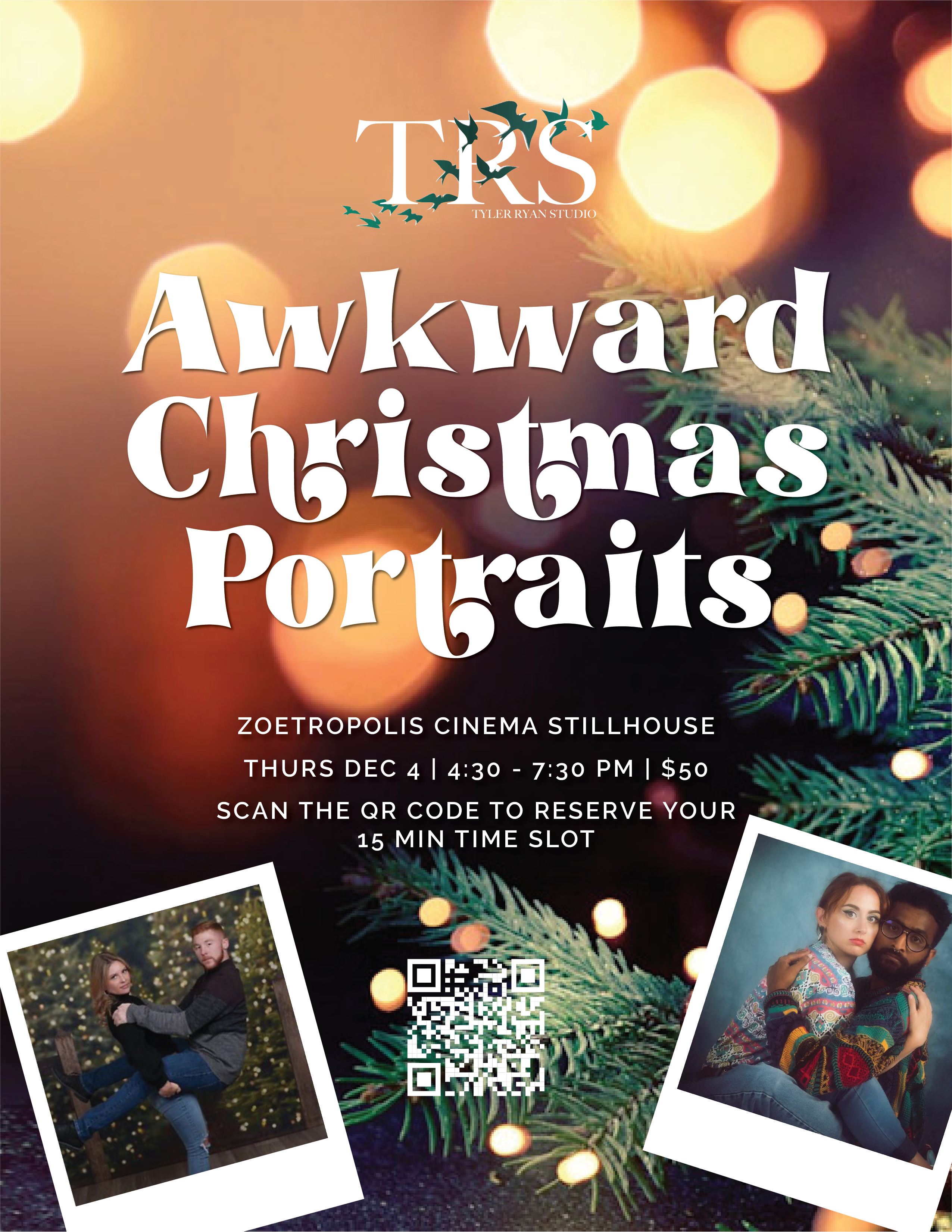 Poster for Awkward Christmas Portraits