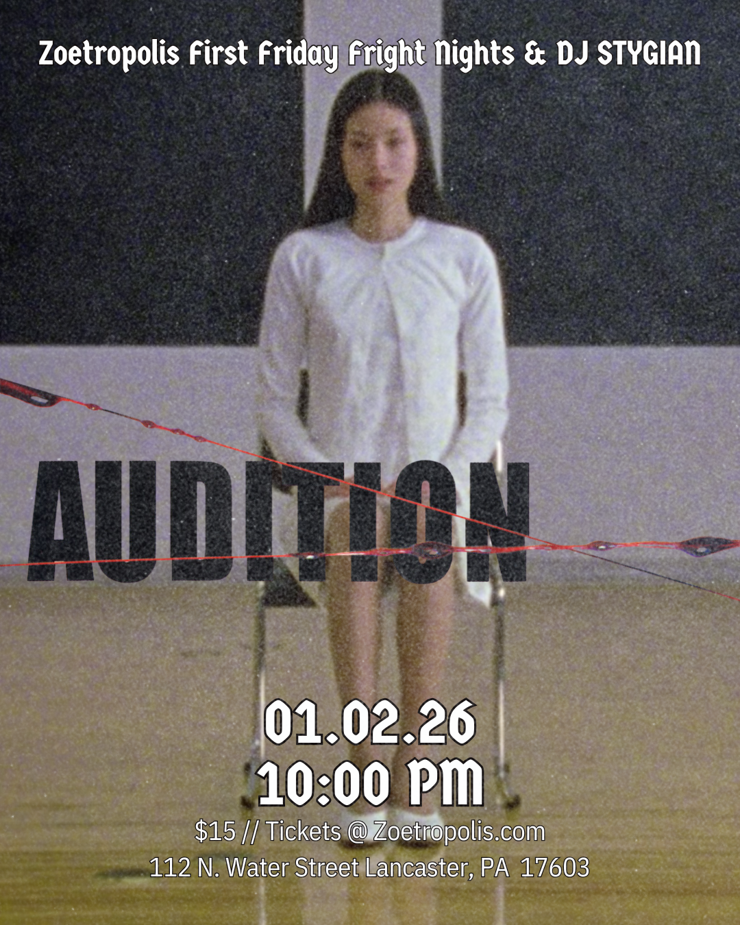 Poster for First Friday Fright Night: Audition