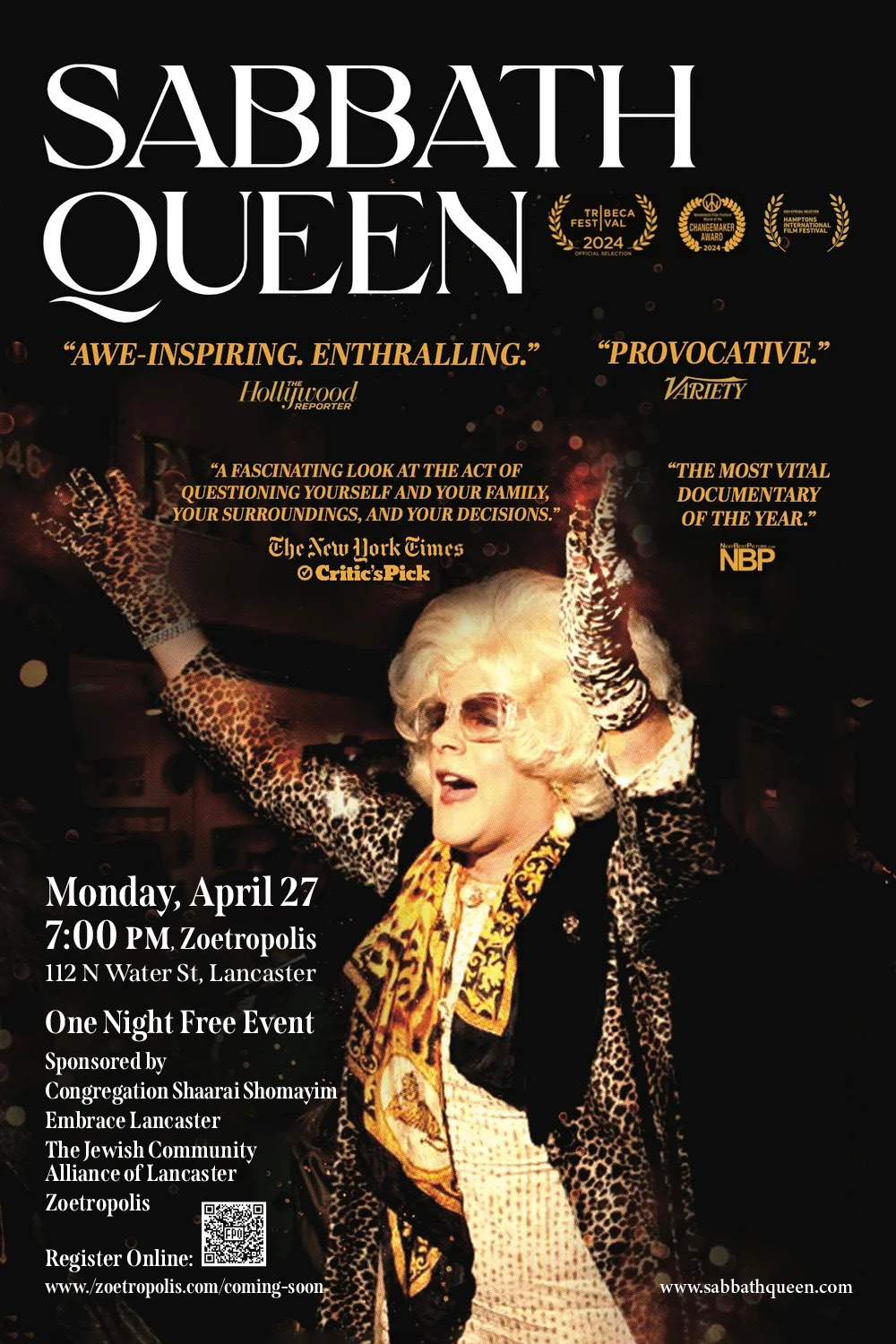 Poster for Sabbath Queen