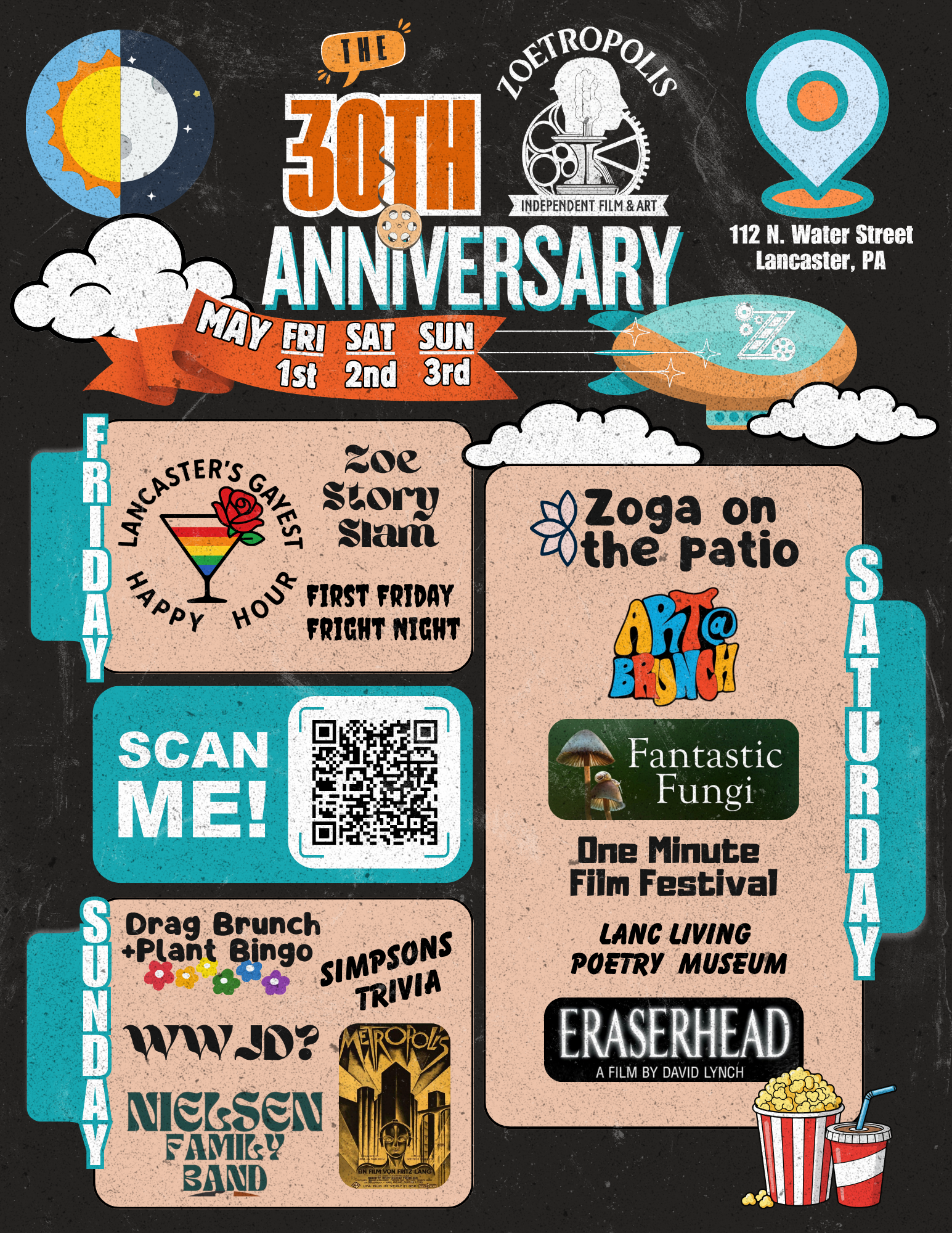 Poster for 30th Anniversary Weekend