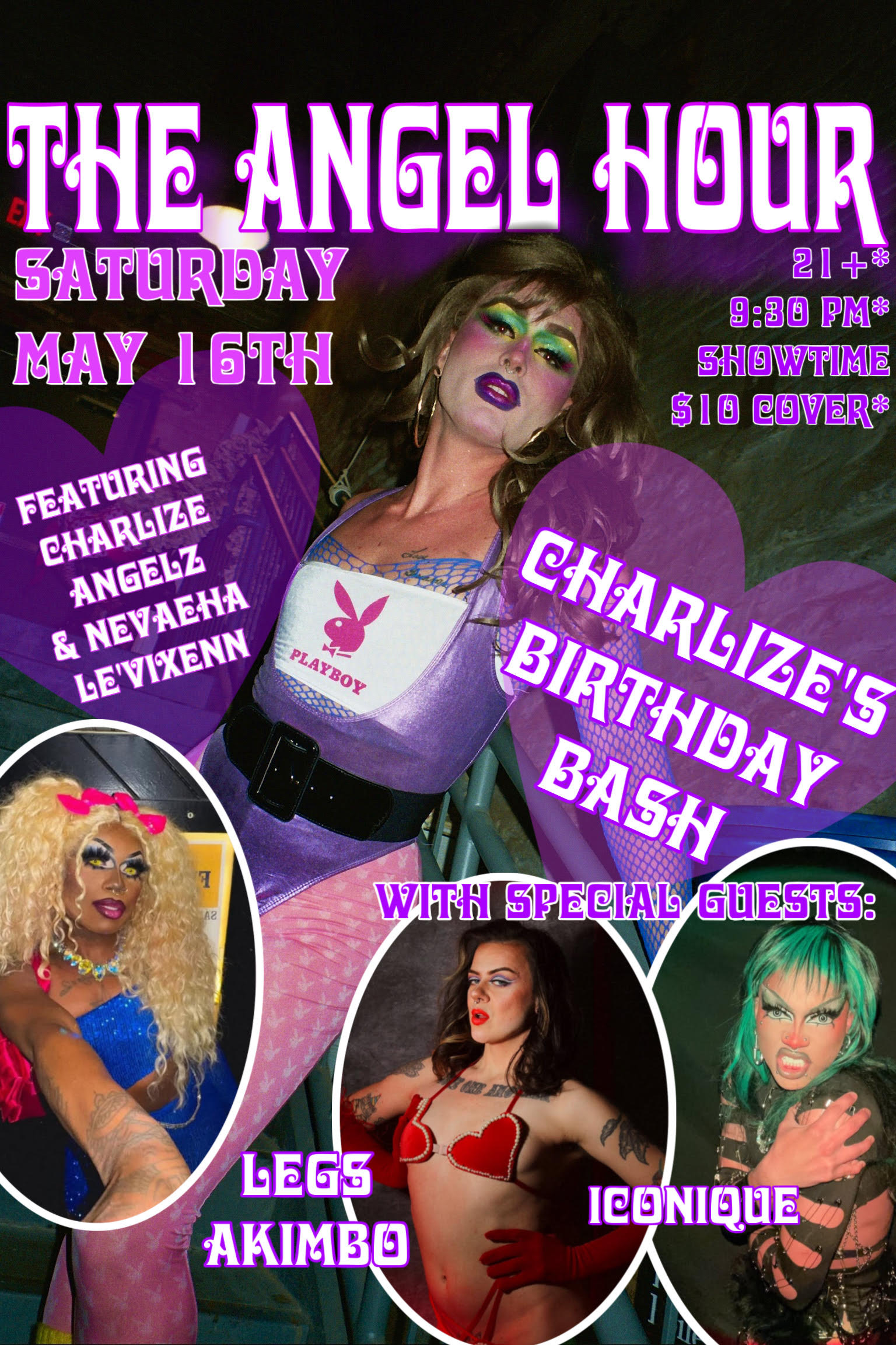 Poster for The Angel Hour: Charlize’s Birthday Bash