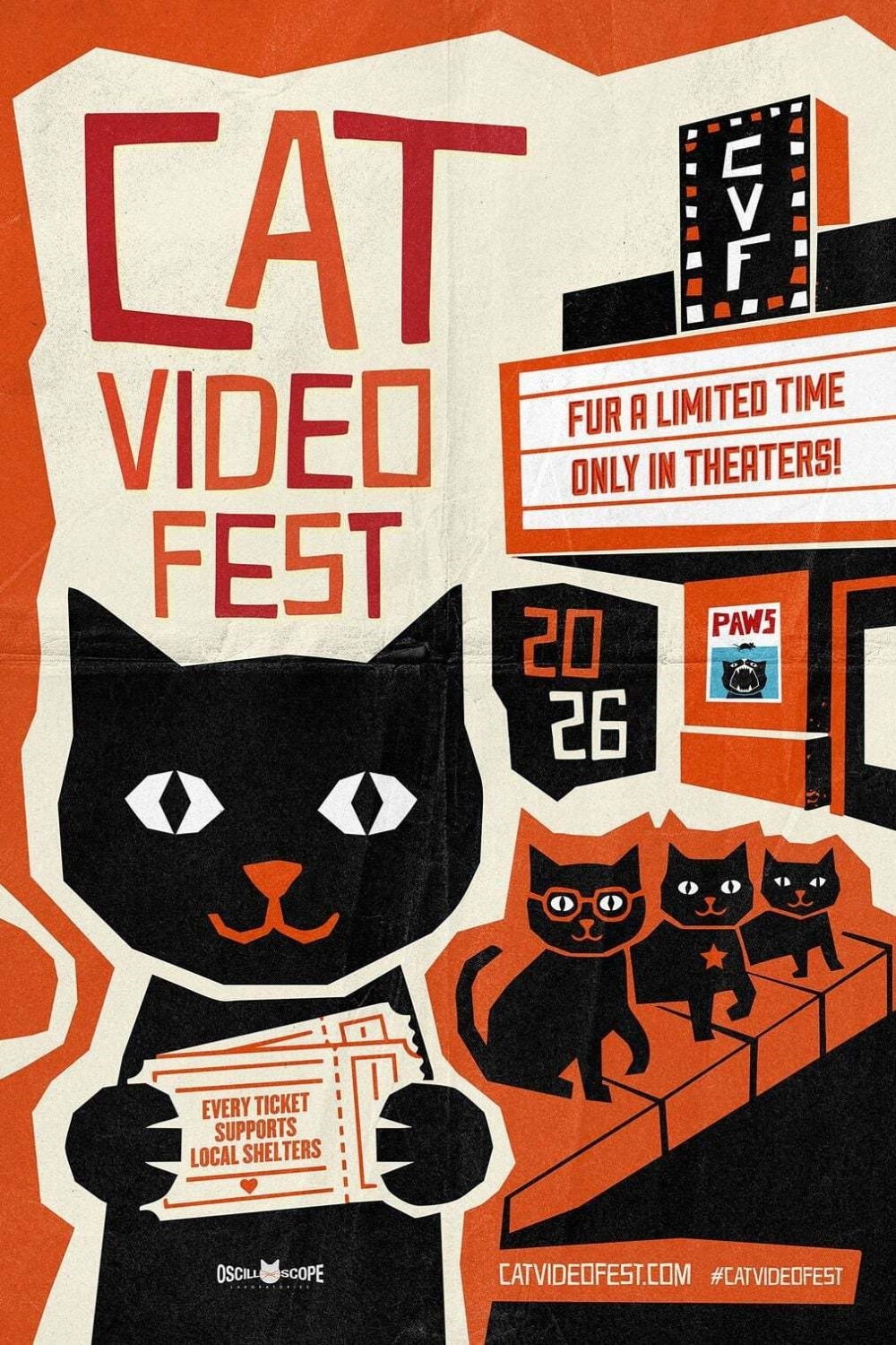 Poster for CatVideoFest 2026